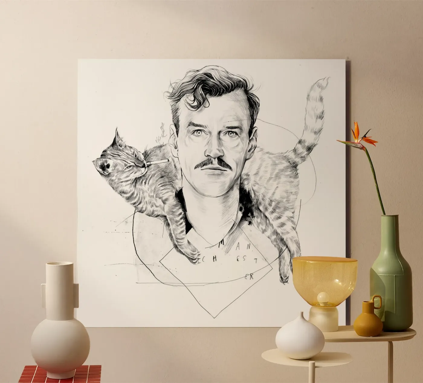 Cat forex plate by DrawDraw