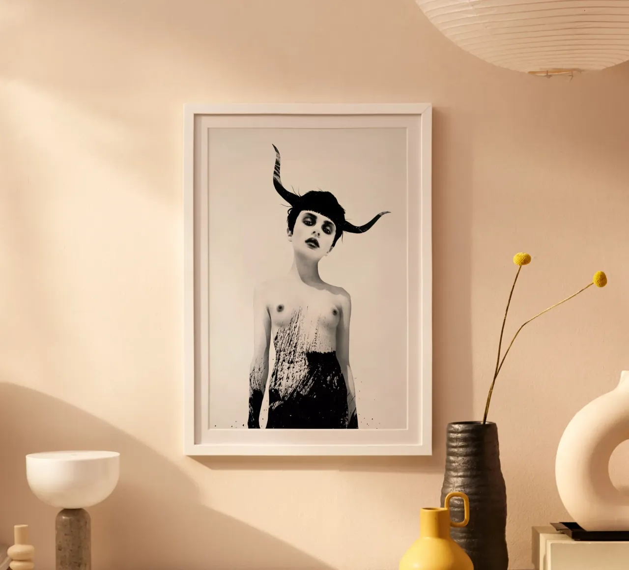 Sweetest Kill poster with plastic frame by Ruben Ireland