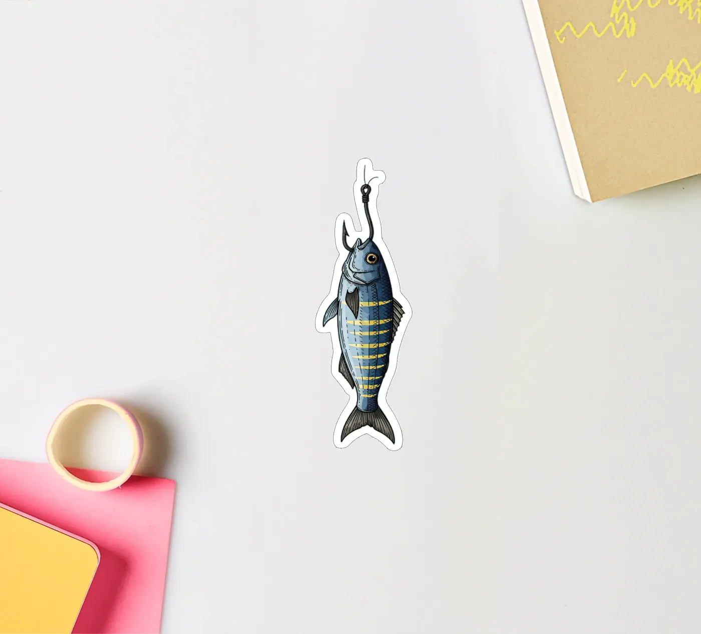Caught sticker by thung thung