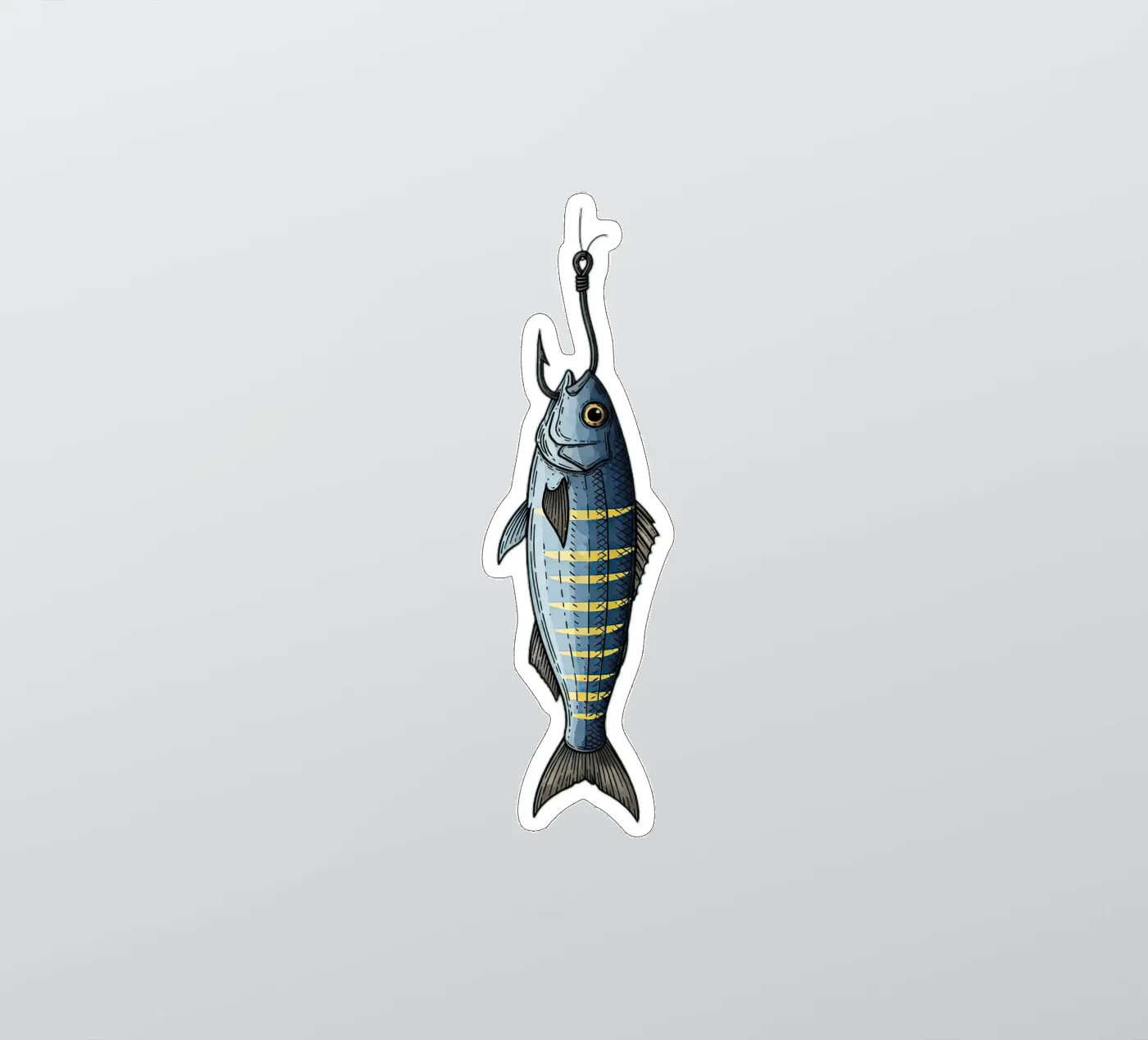 Caught sticker by thung thung