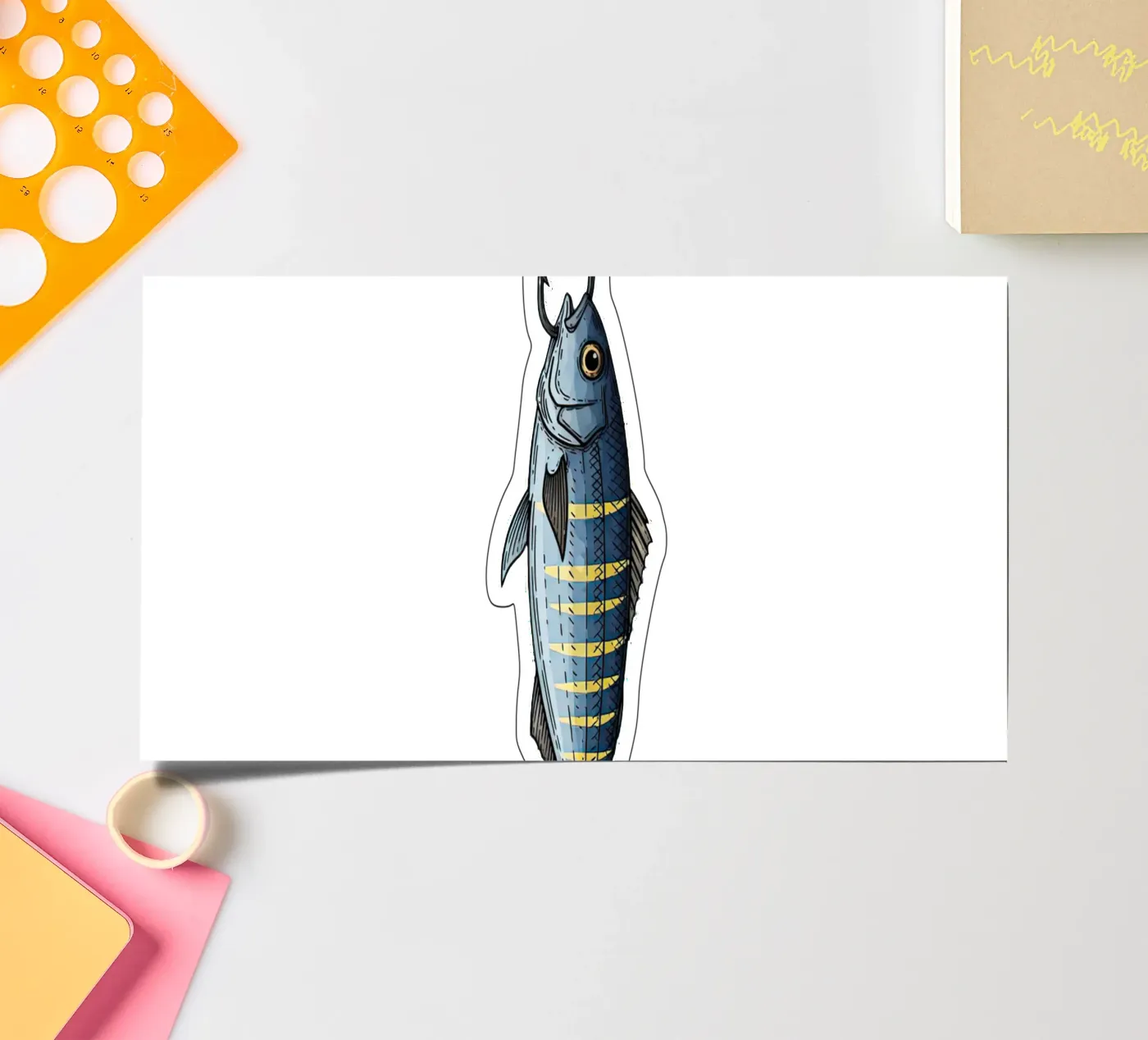 Caught sticker sheet by thung thung