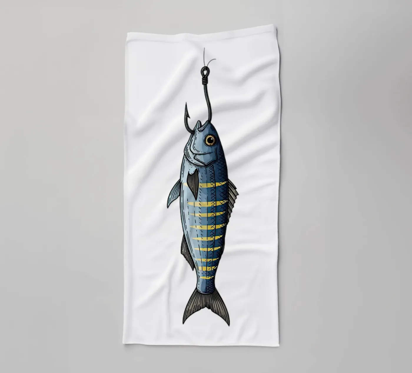 Caught towel by thung thung