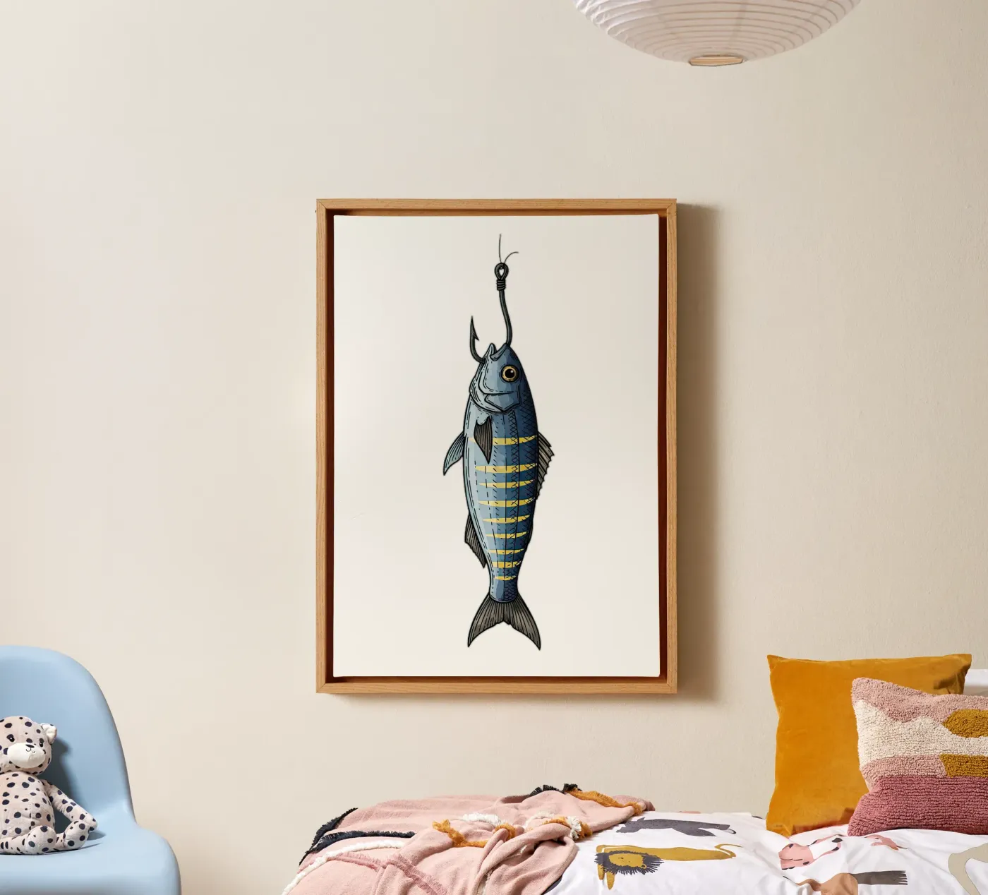 Caught canvas by thung thung