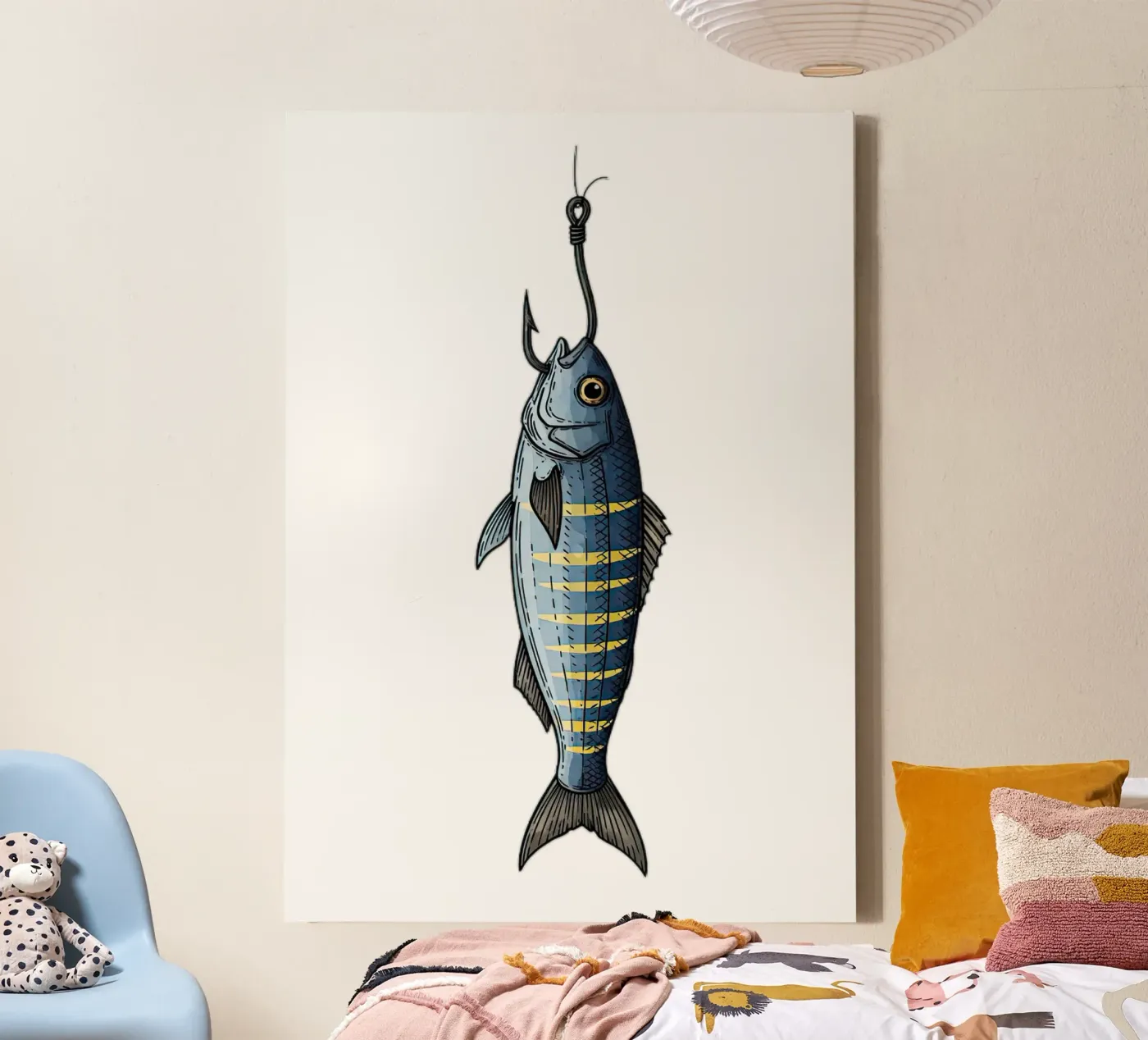 Caught canvas by thung thung