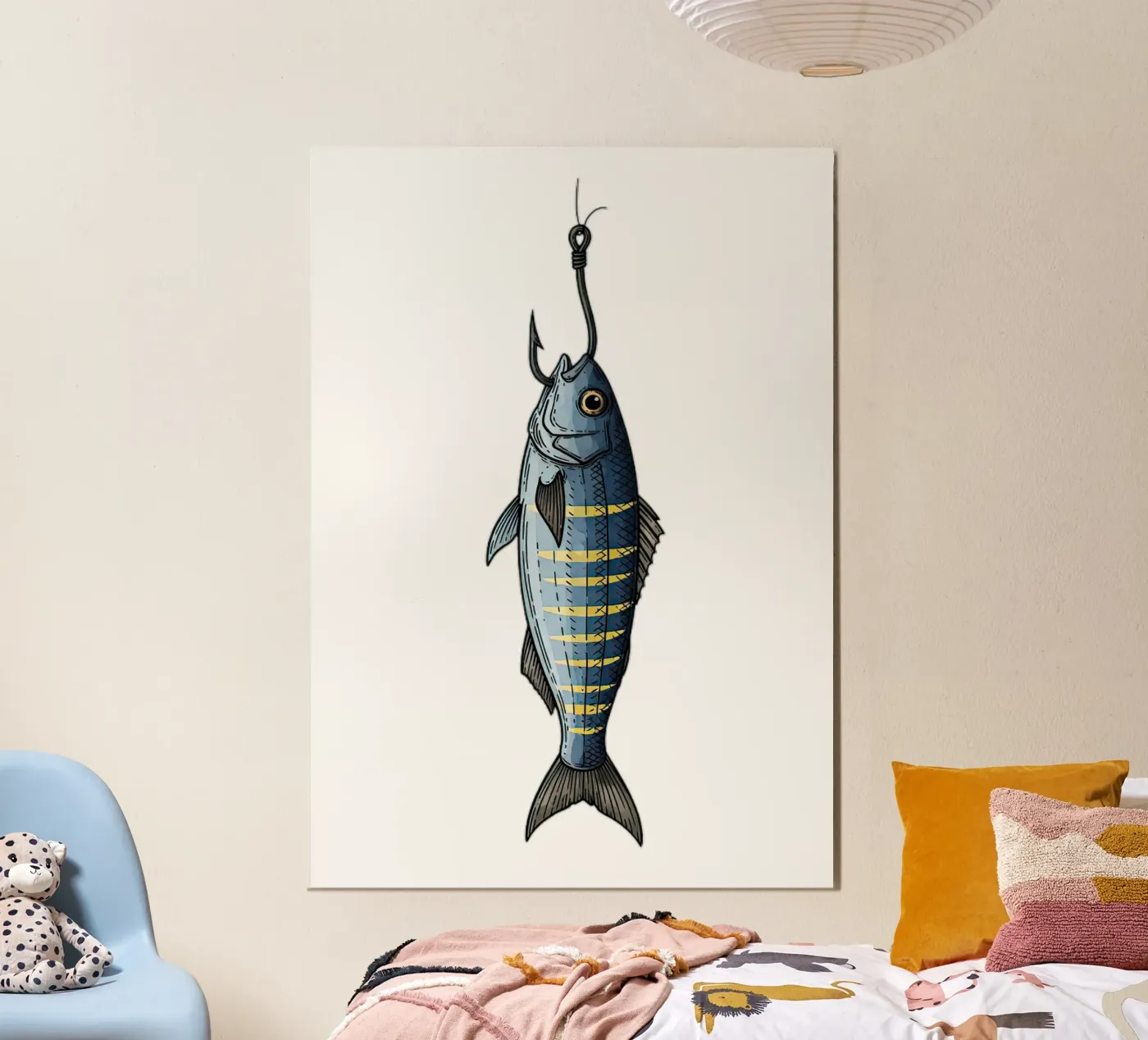 Caught poster by thung thung