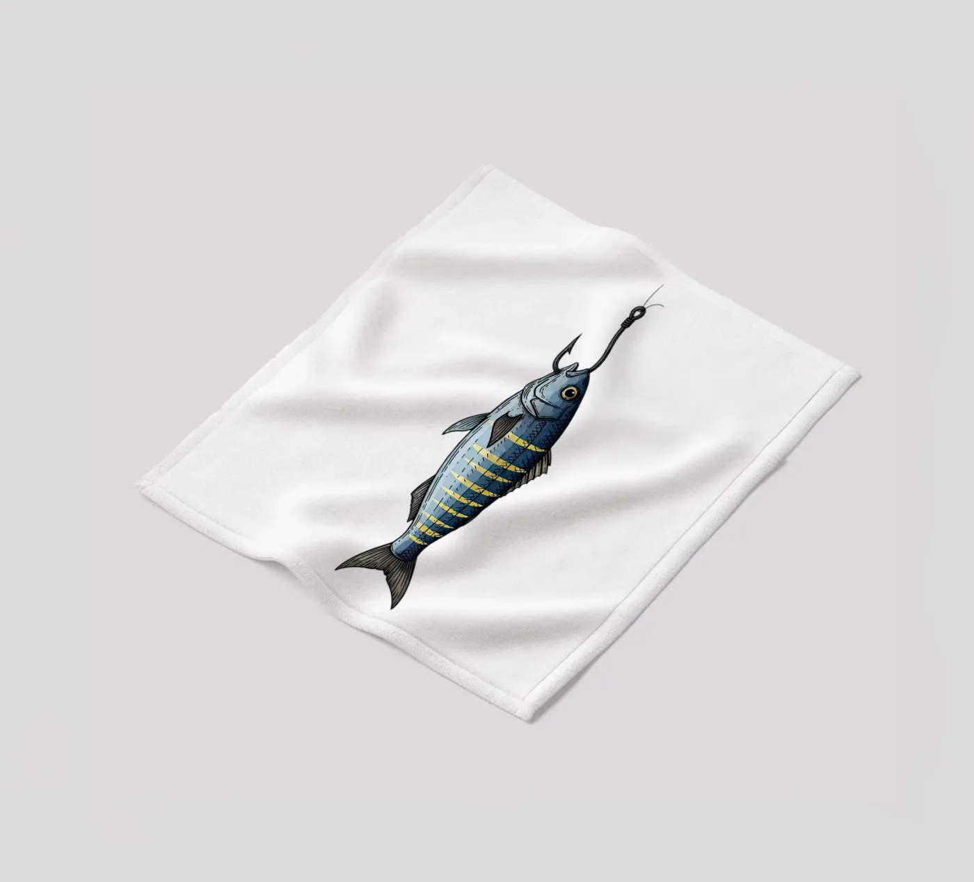 Caught fleece blanket by thung thung