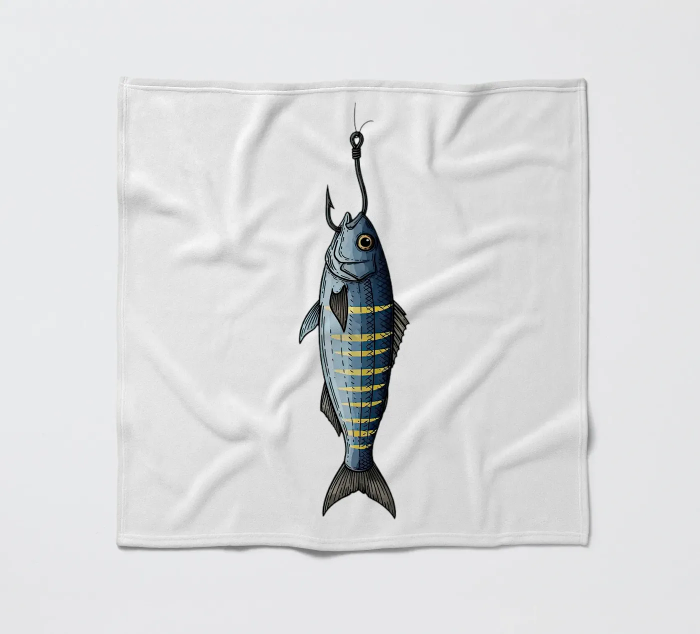 Caught fleece blanket by thung thung