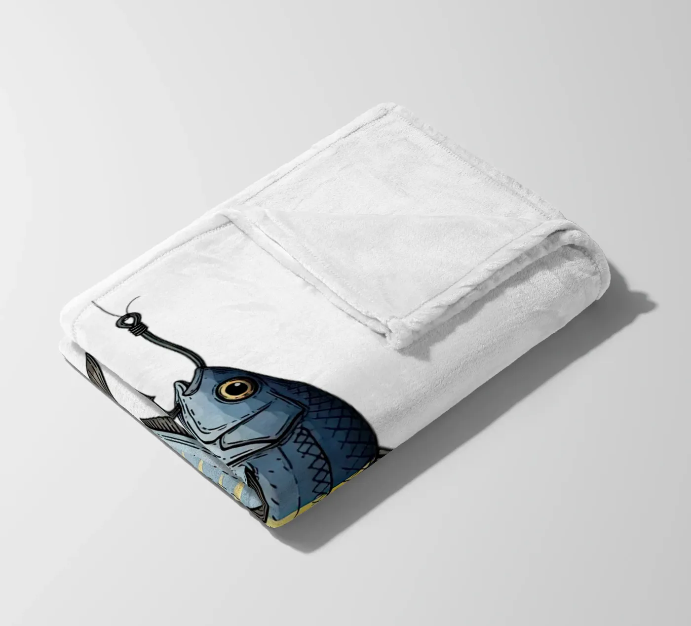 Caught fleece blanket by thung thung
