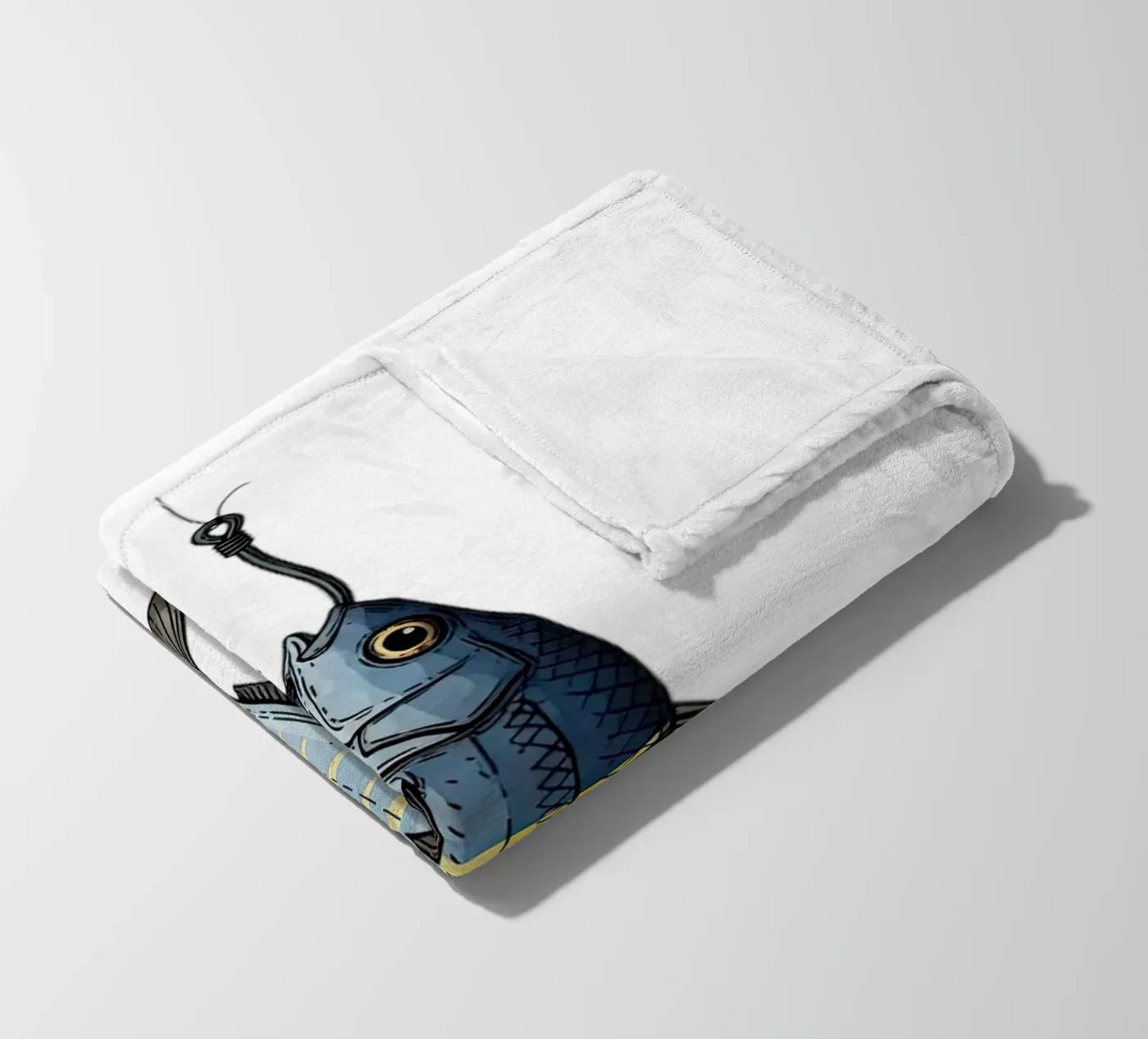 Caught fleece blanket by thung thung