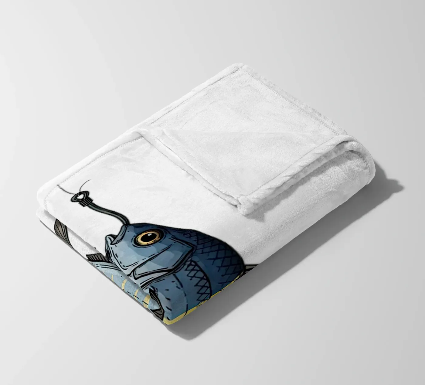 Caught fleece blanket by thung thung