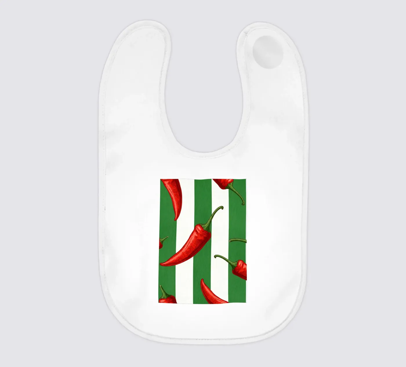 Hot Pattern baby bib by thung thung
