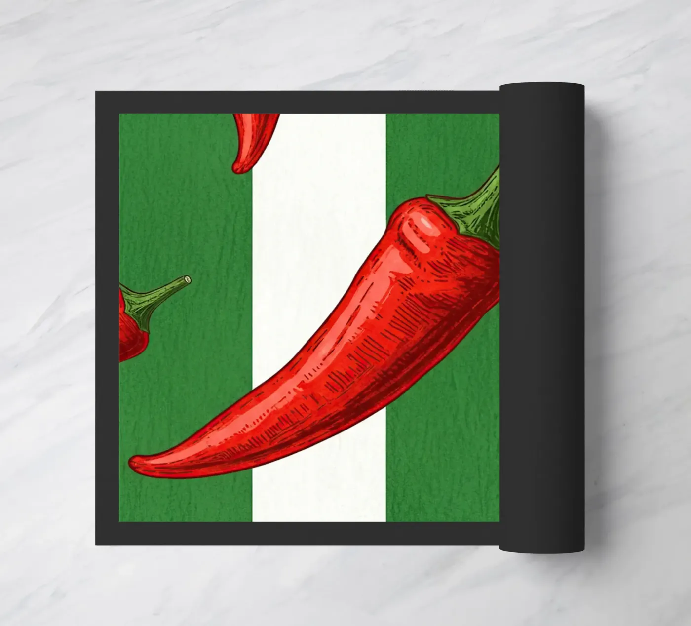 Hot Pattern doormat by thung thung