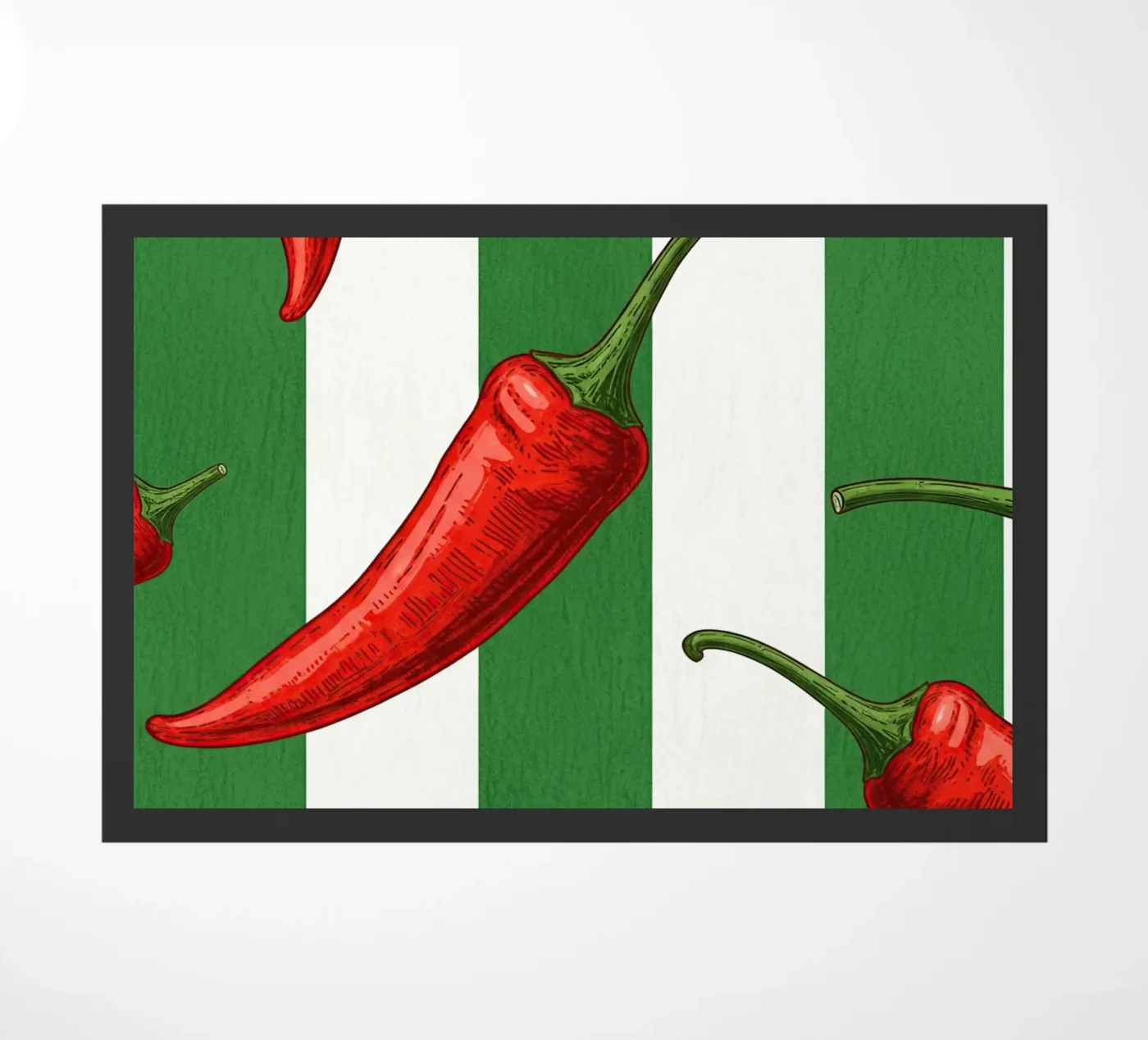 Hot Pattern doormat by thung thung