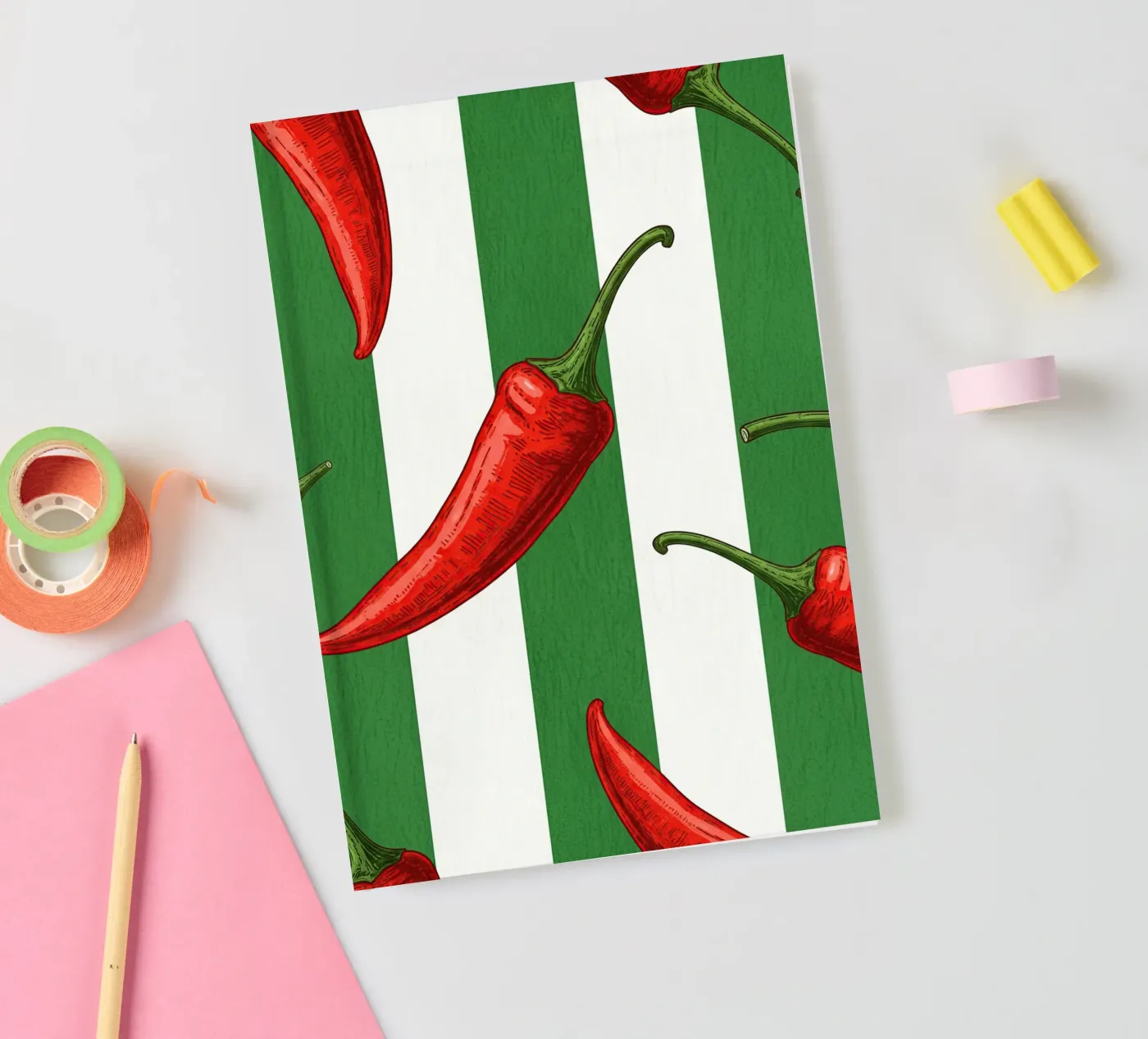 Hot Pattern notebook by thung thung