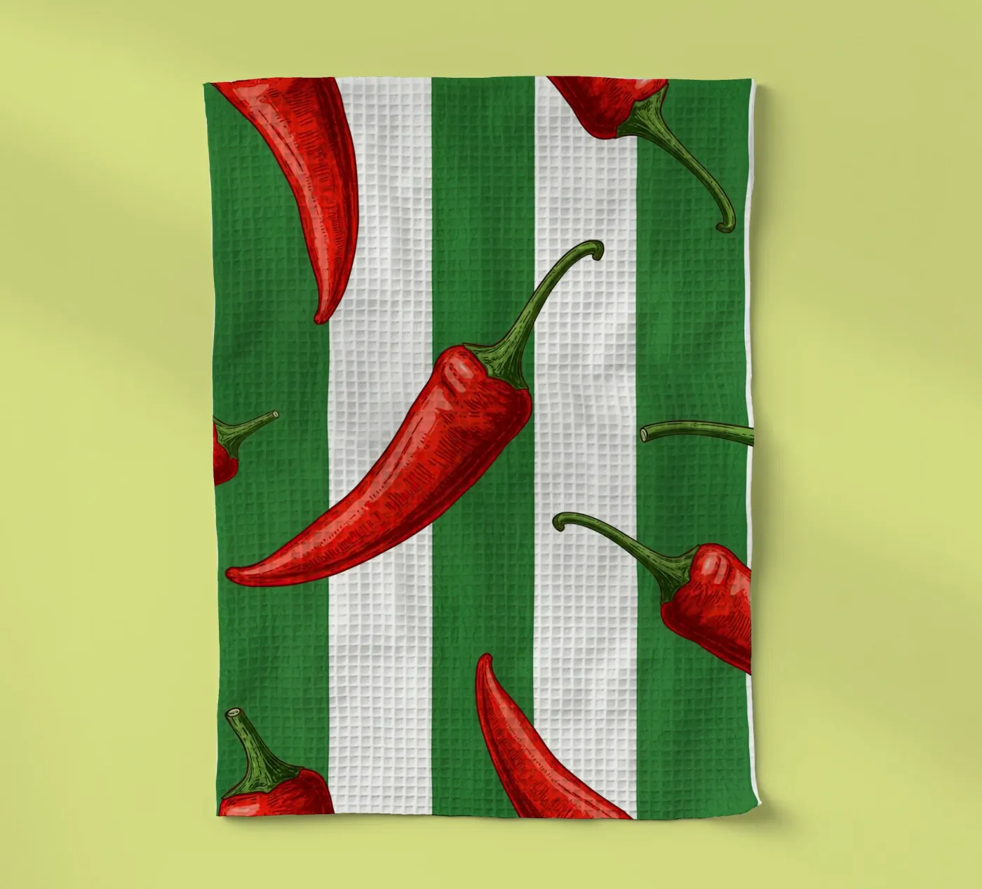 Hot Pattern tea towel by thung thung