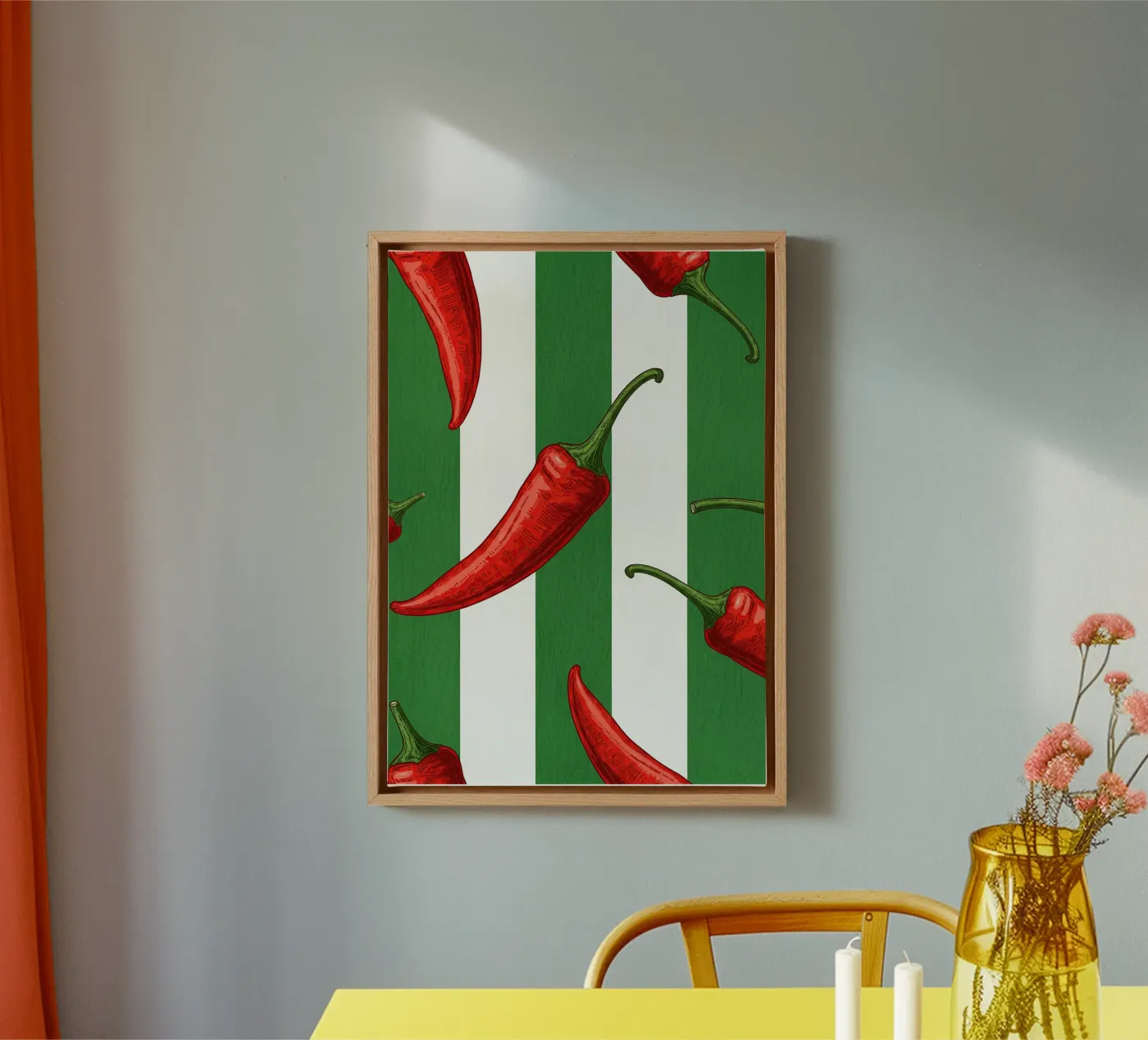 Hot Pattern canvas by thung thung