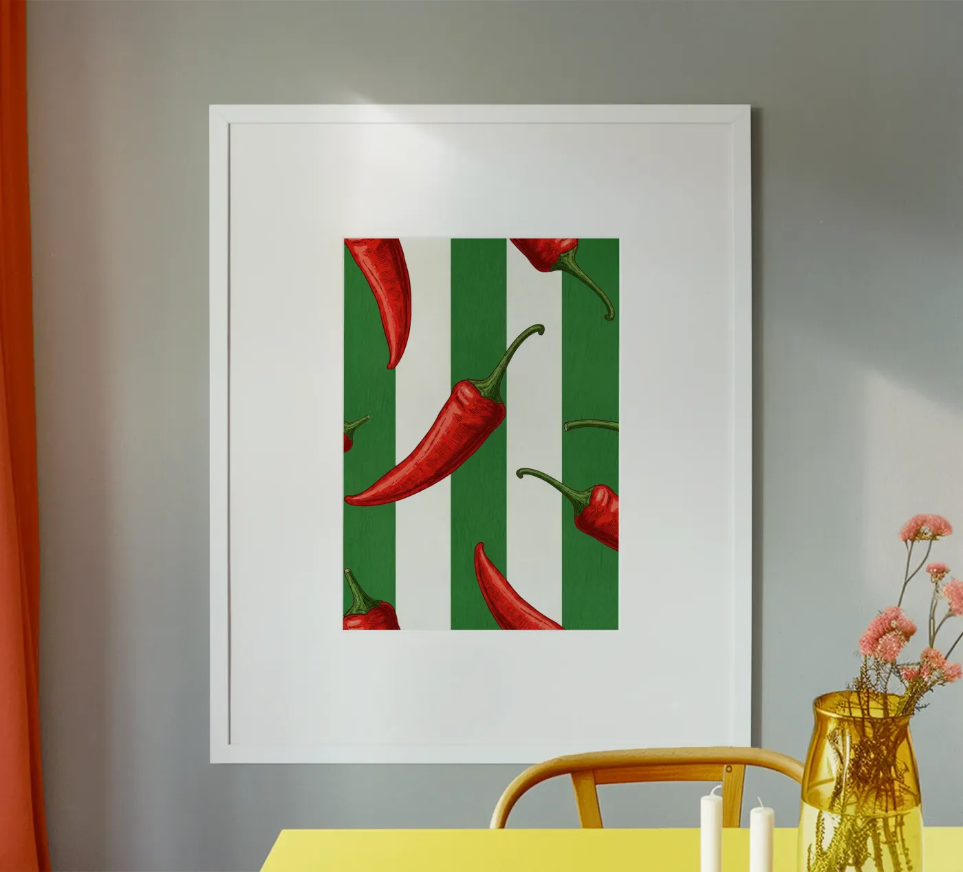 Hot Pattern poster by thung thung