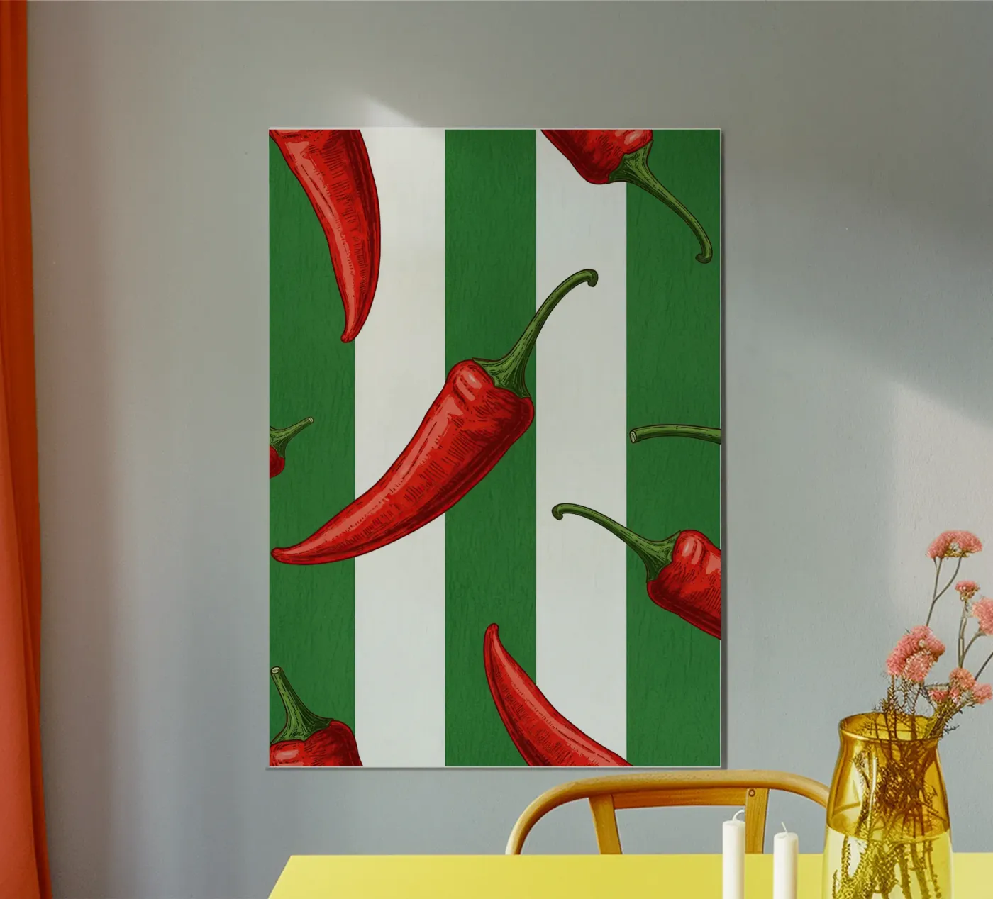 Hot Pattern poster by thung thung