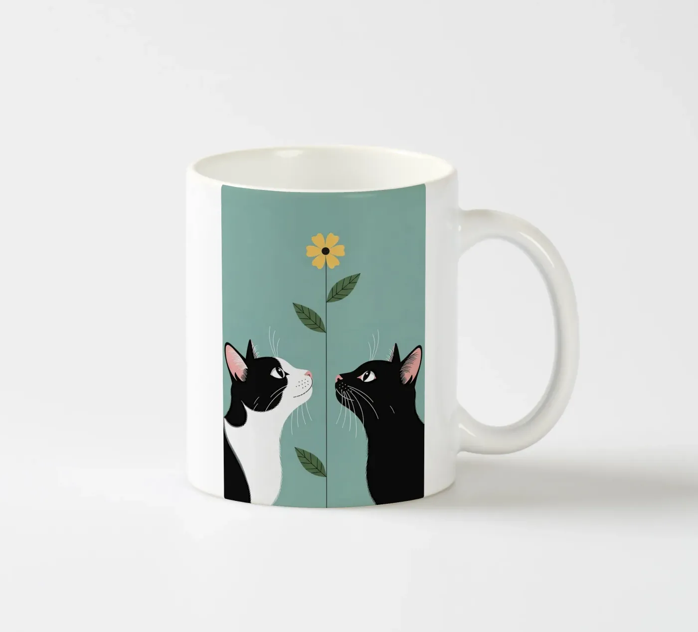 Between Us ceramic mug by thung thung