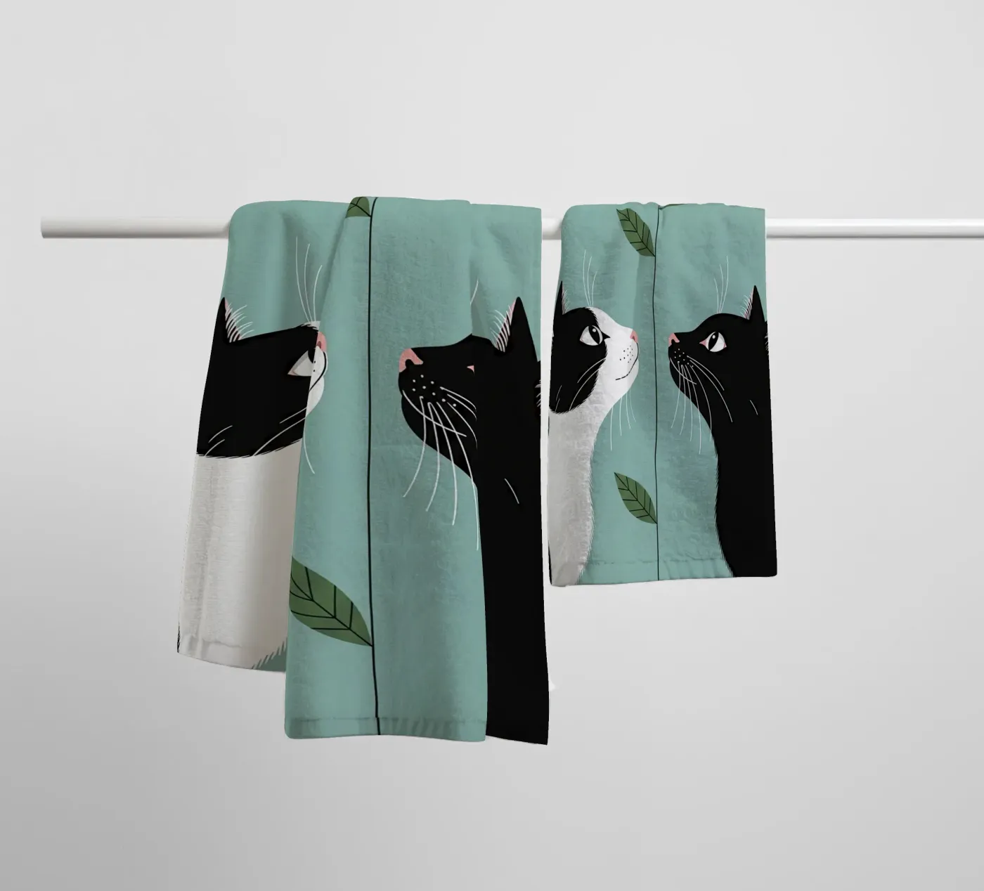 Between Us towel by thung thung