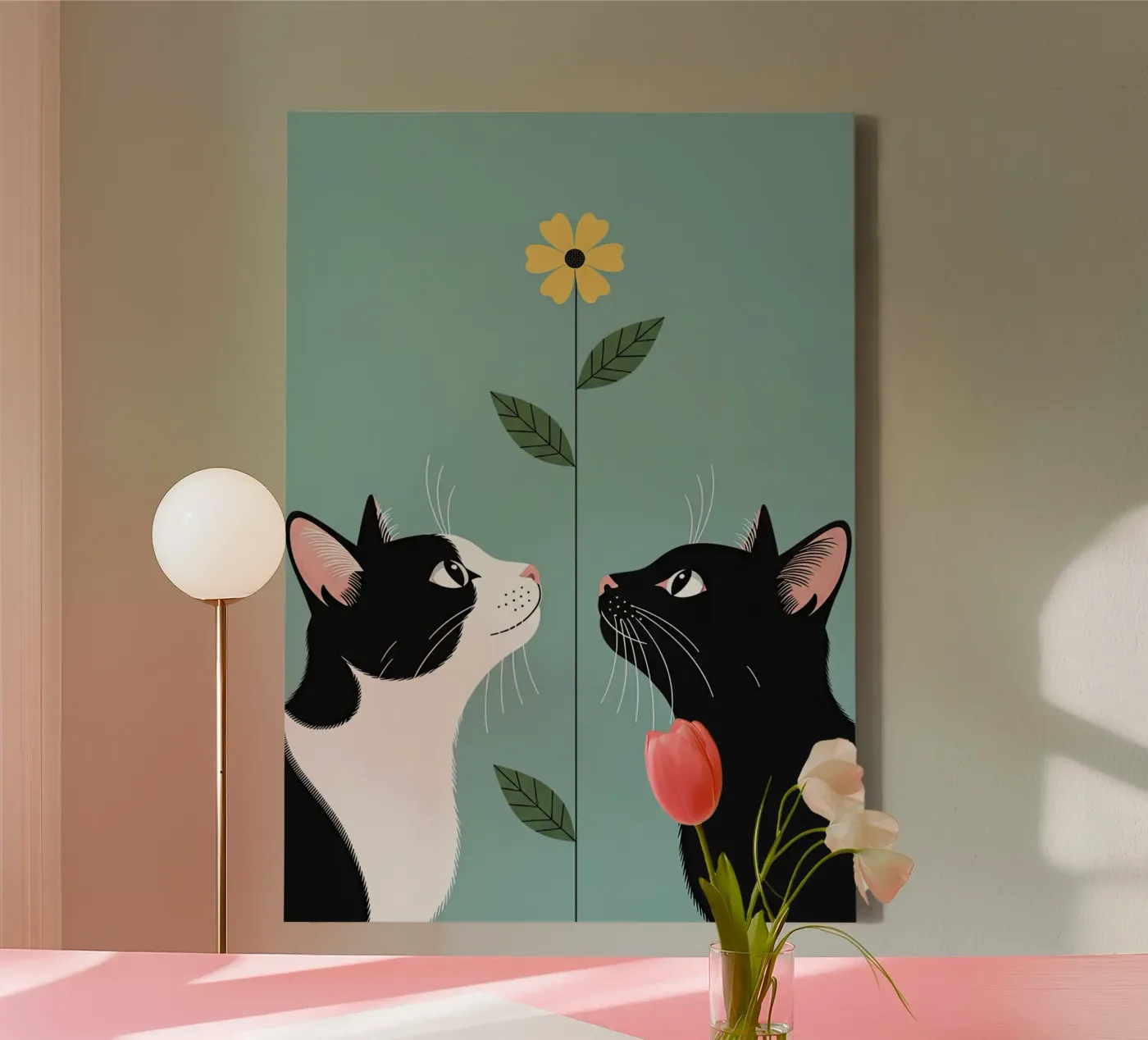 Between Us canvas by thung thung