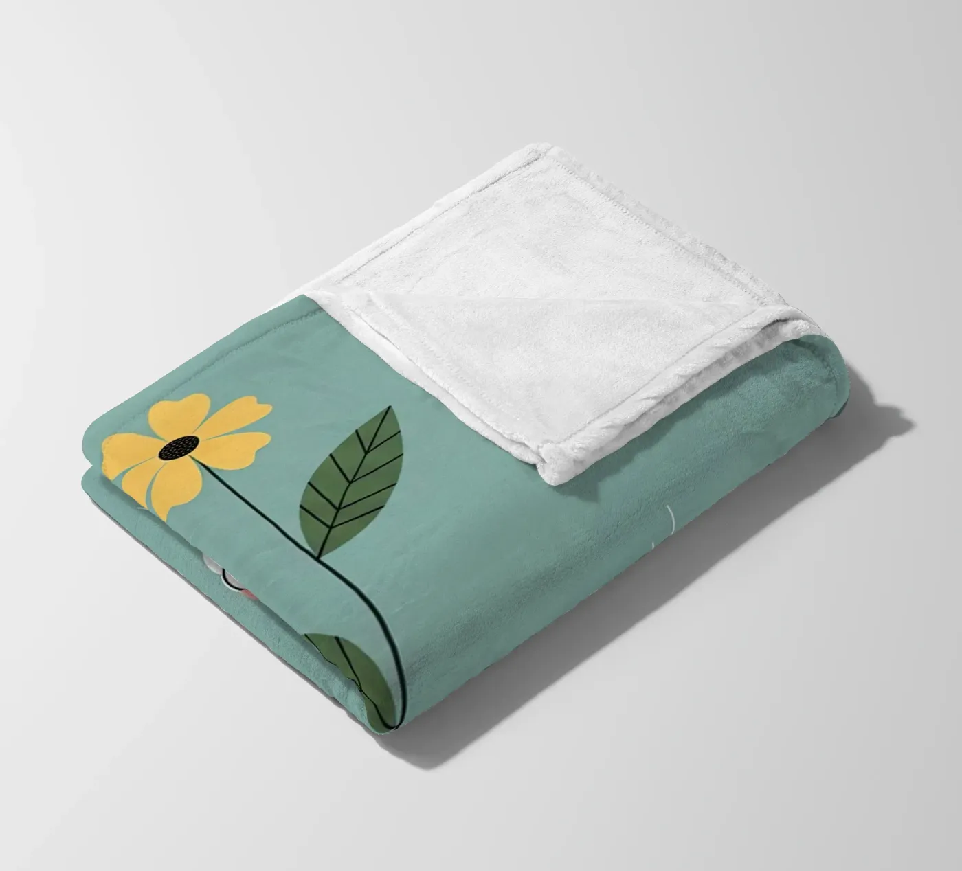 Between Us fleece blanket by thung thung