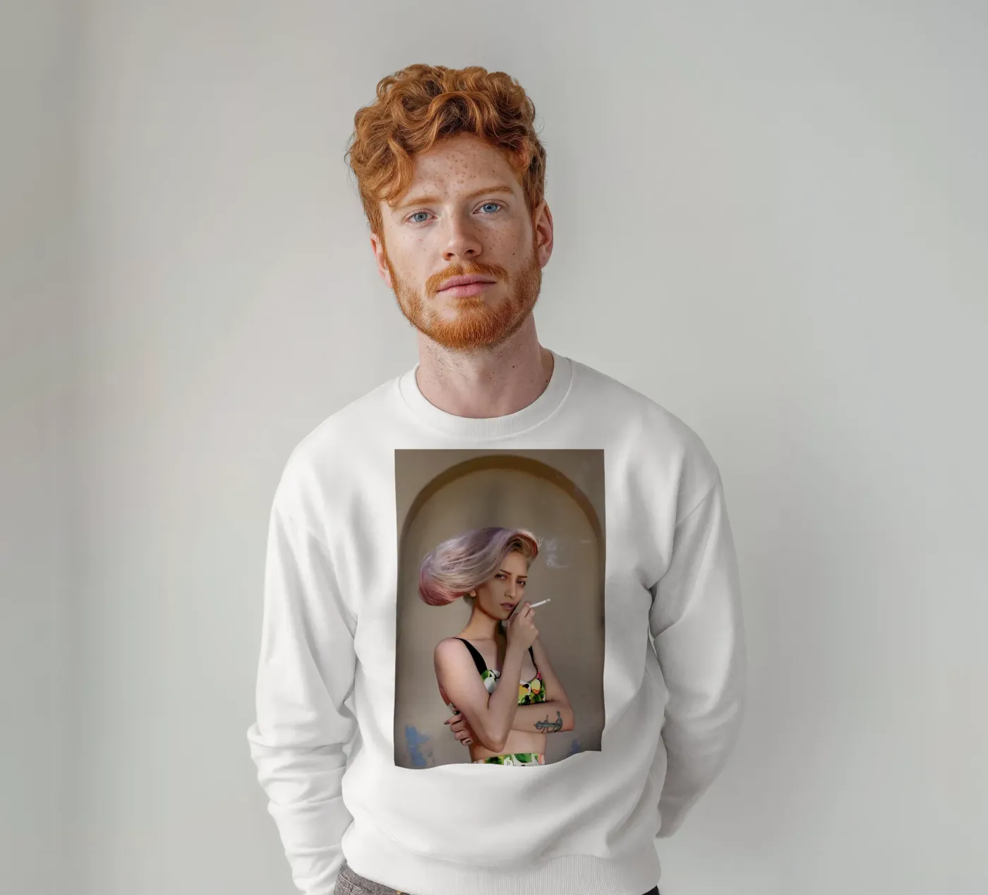 Daniela sweatshirt by Ana Topoleanu