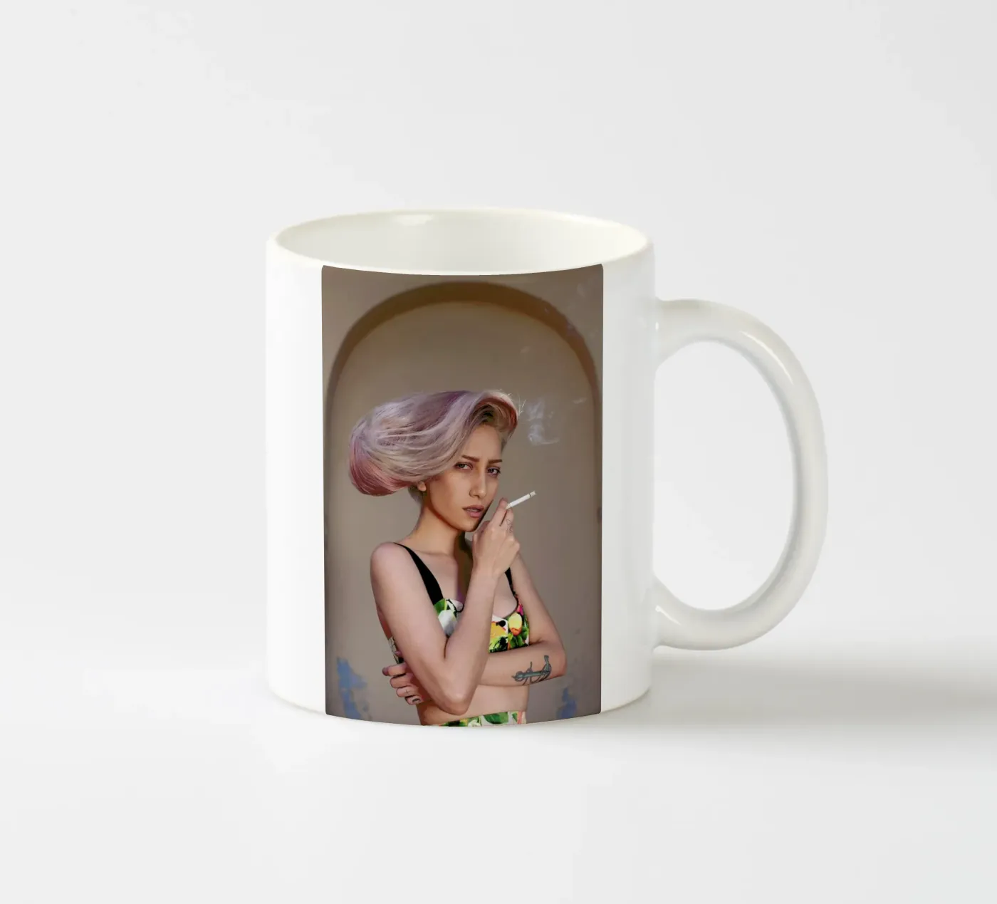 Daniela ceramic mug by Ana Topoleanu