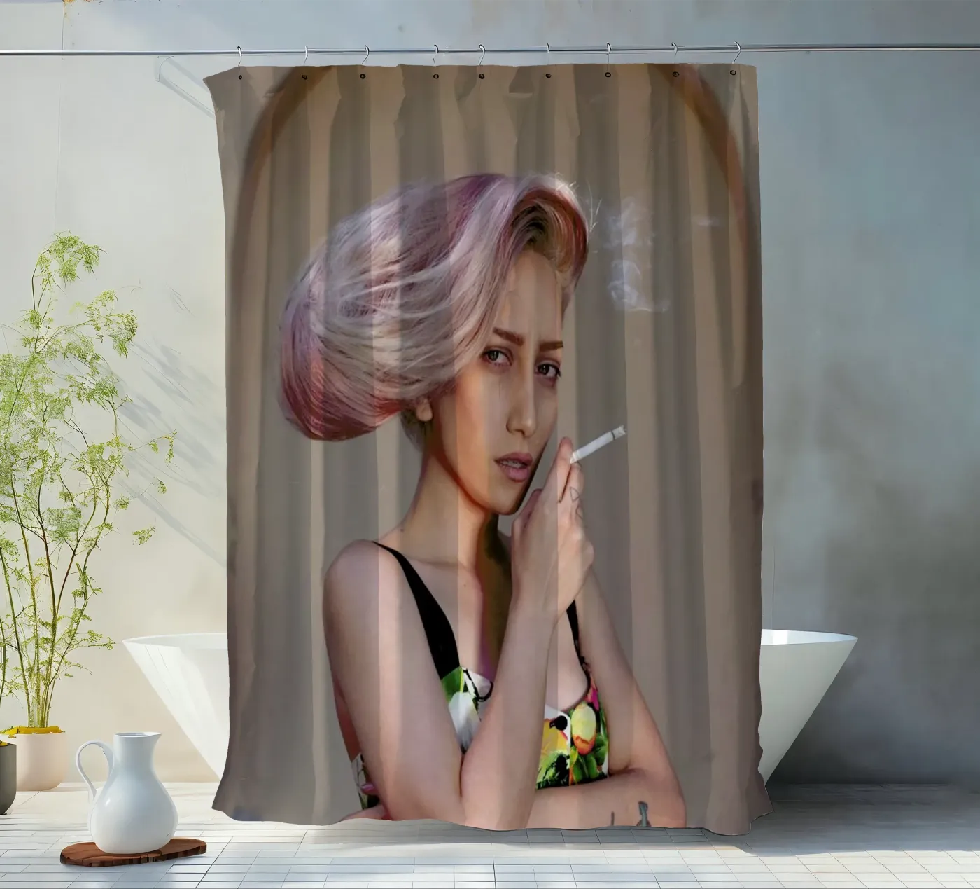 Daniela Duschvorhang von Ana Topoleanu