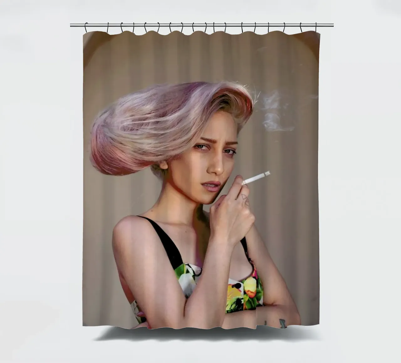 Daniela douchegordijn van Ana Topoleanu