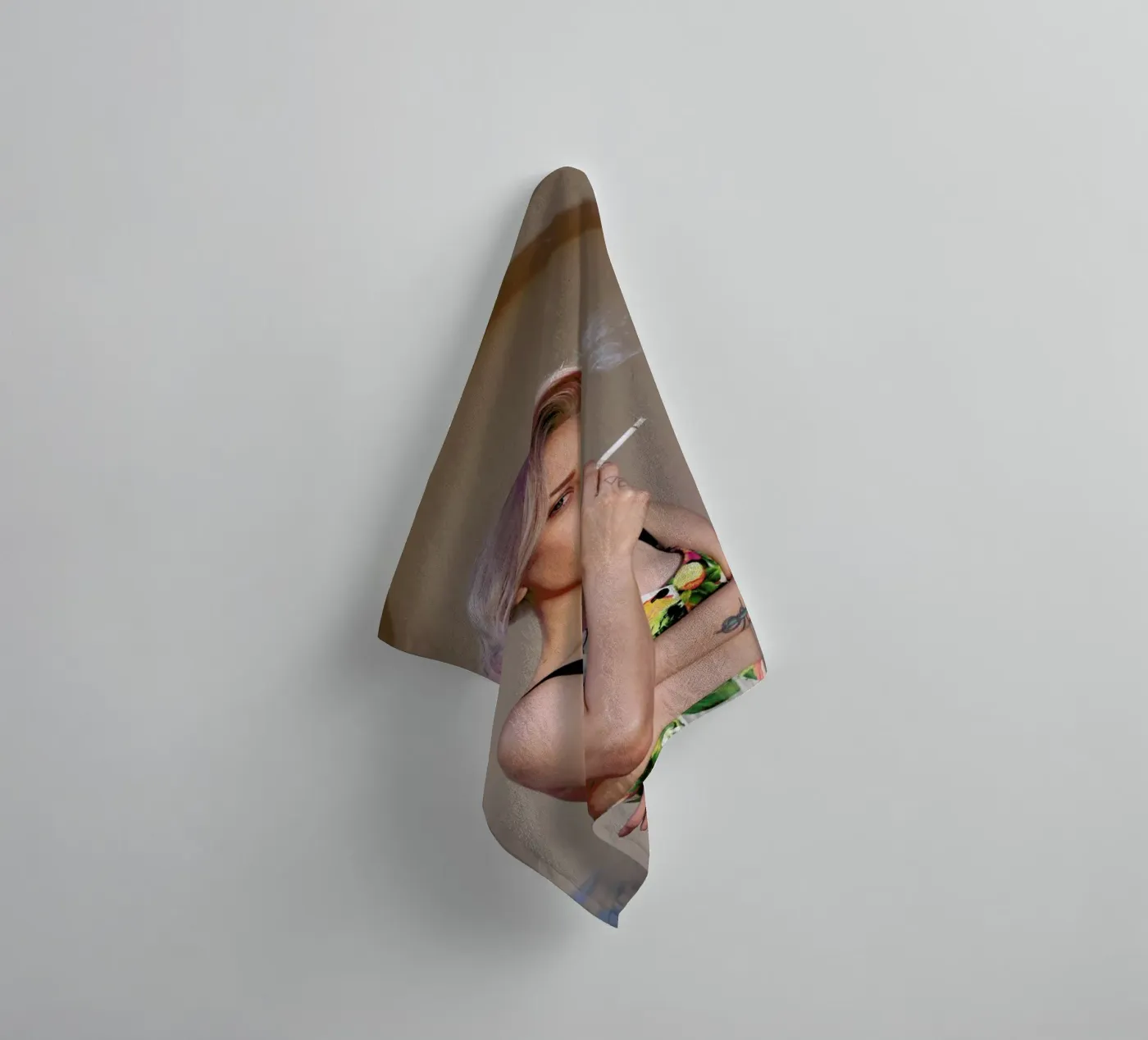 Daniela badhanddoek van Ana Topoleanu