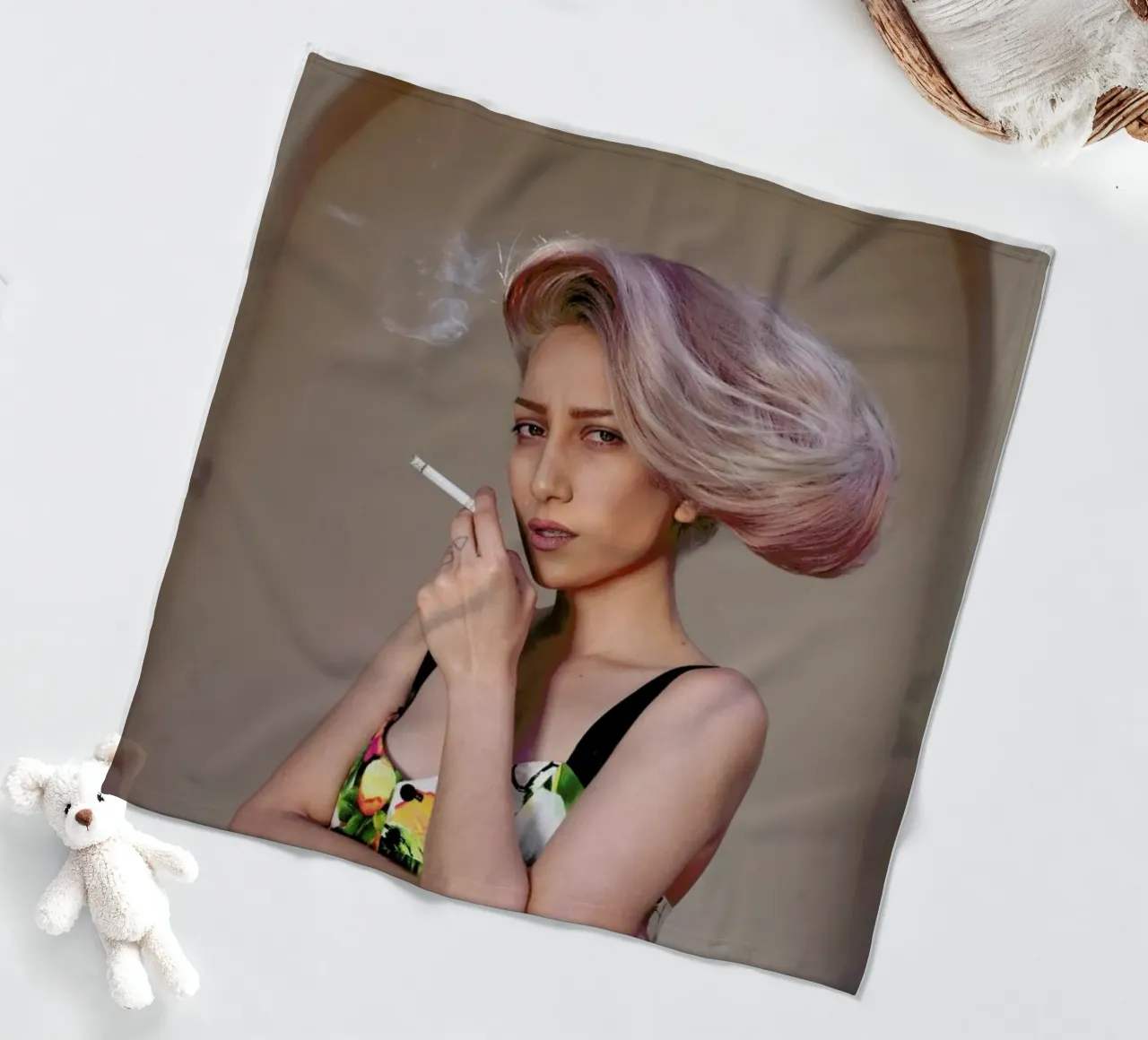 Daniela Fleecedecke von Ana Topoleanu