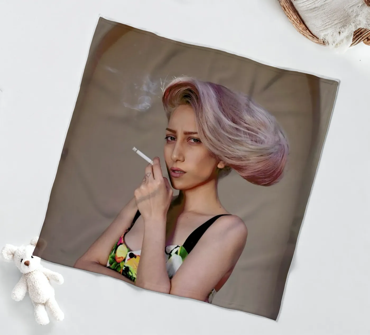 Daniela Fleecedecke von Ana Topoleanu