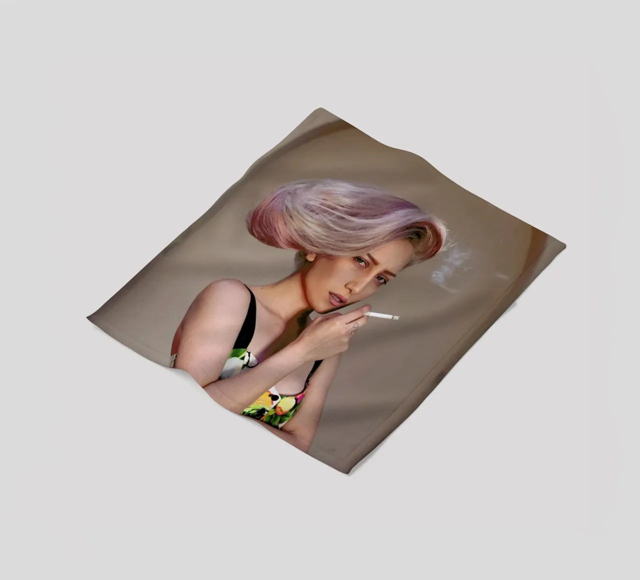 Daniela Fleecedecke von Ana Topoleanu