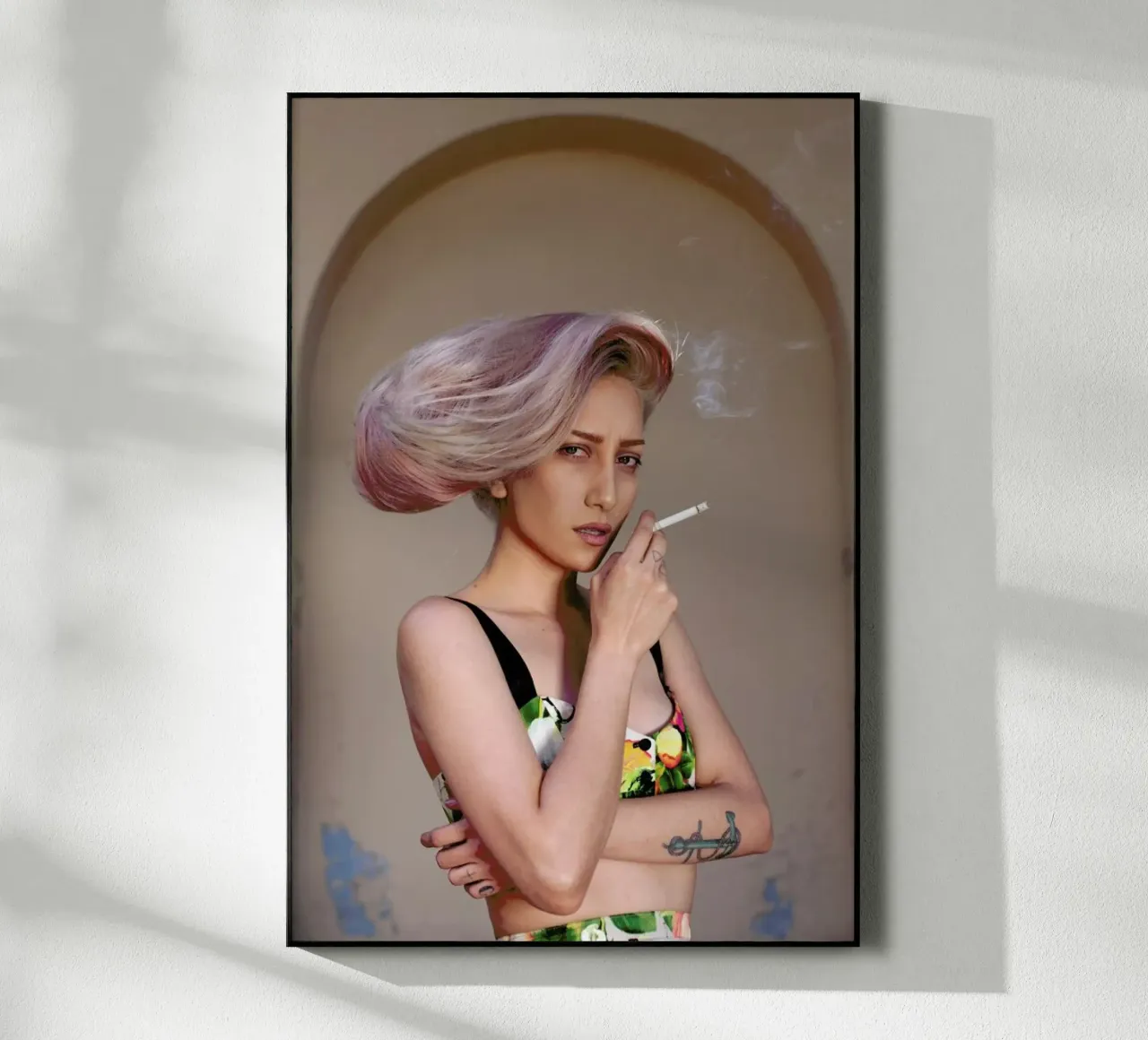 Daniela plexiglas de Ana Topoleanu