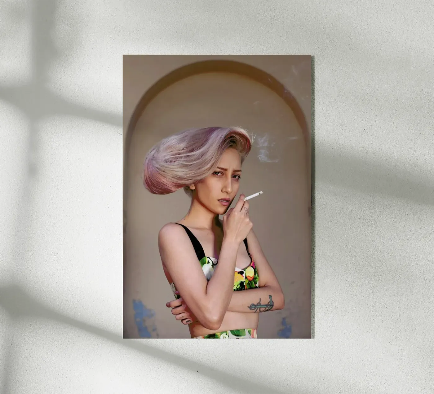 Daniela plexiglas de Ana Topoleanu