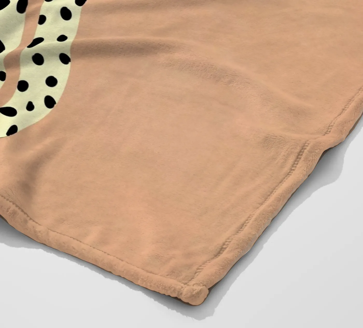 Kühler Leopard Fleecedecke von Illustration Raissa Oltmanns