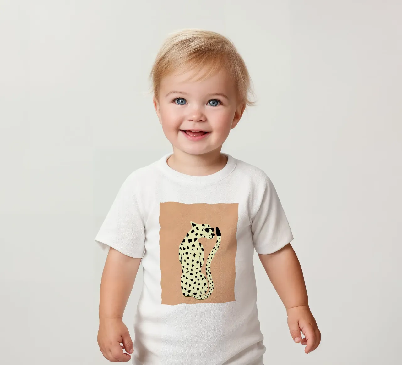 Refroidisseur Léopard t-shirt pour bébé de Illustration Raissa Oltmanns