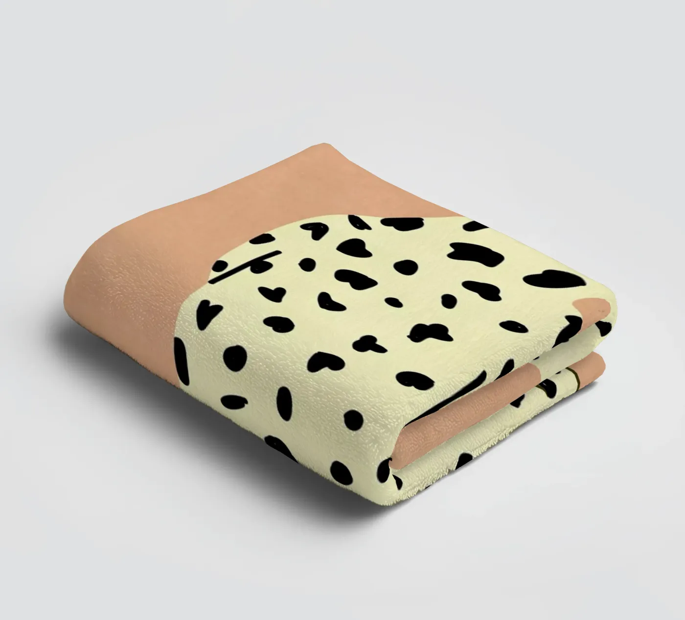Cooler Leopard towel by Illustration Raissa Oltmanns