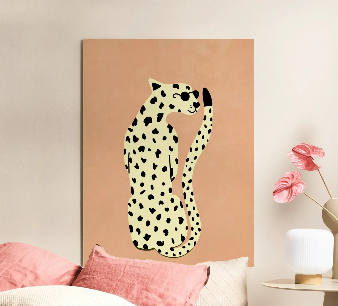 Cooler Leopard forex plate by Illustration Raissa Oltmanns