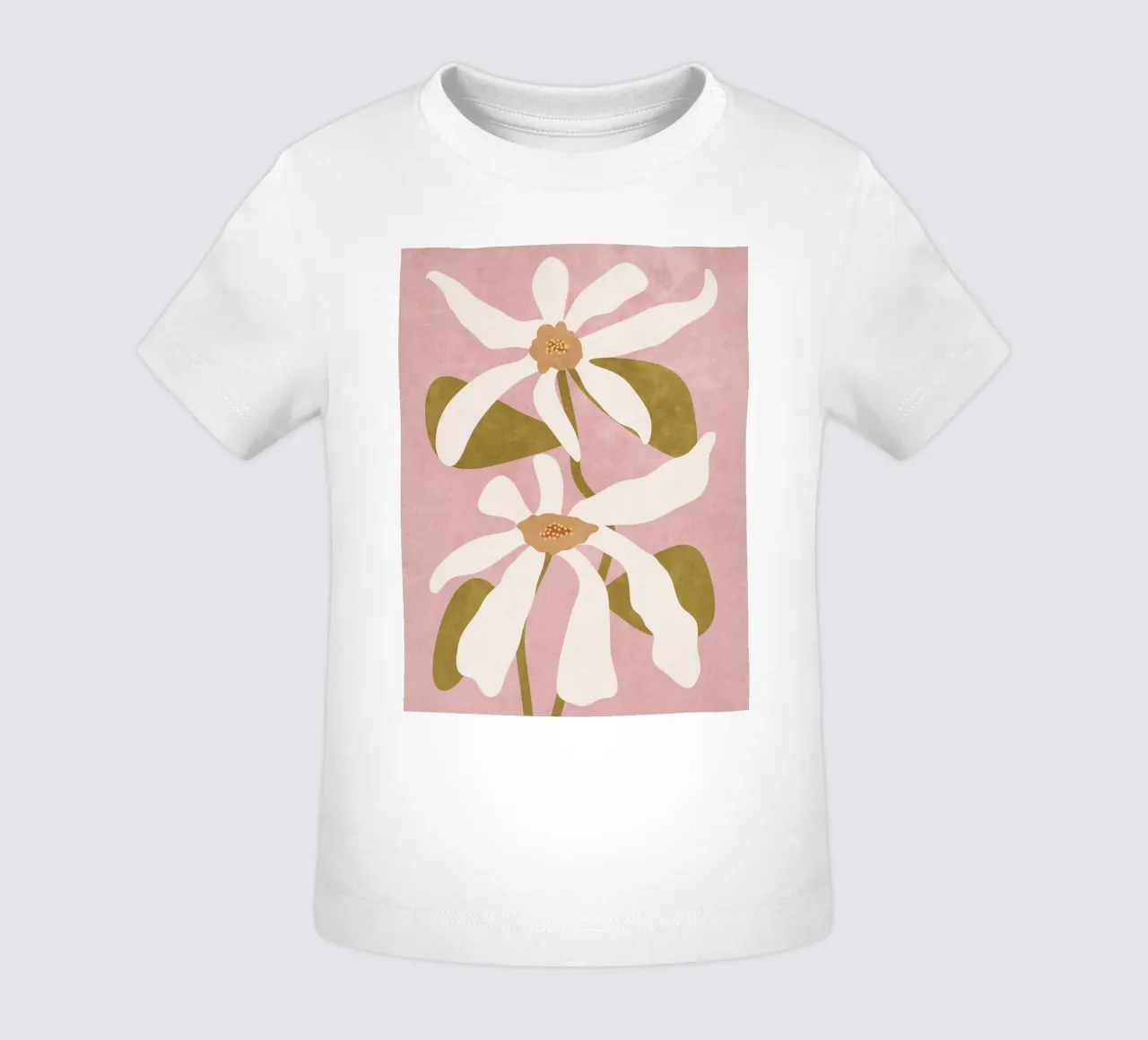 Abstract Flowers maglietta neonato da Illustration Raissa Oltmanns