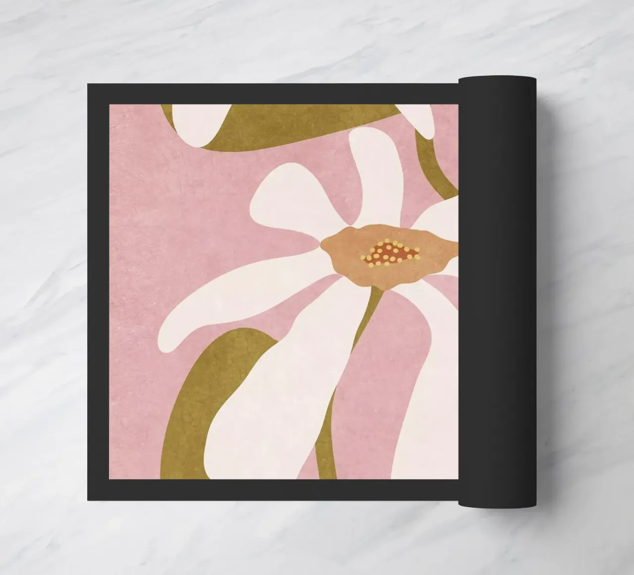 Abstract Flowers zerbino da Illustration Raissa Oltmanns