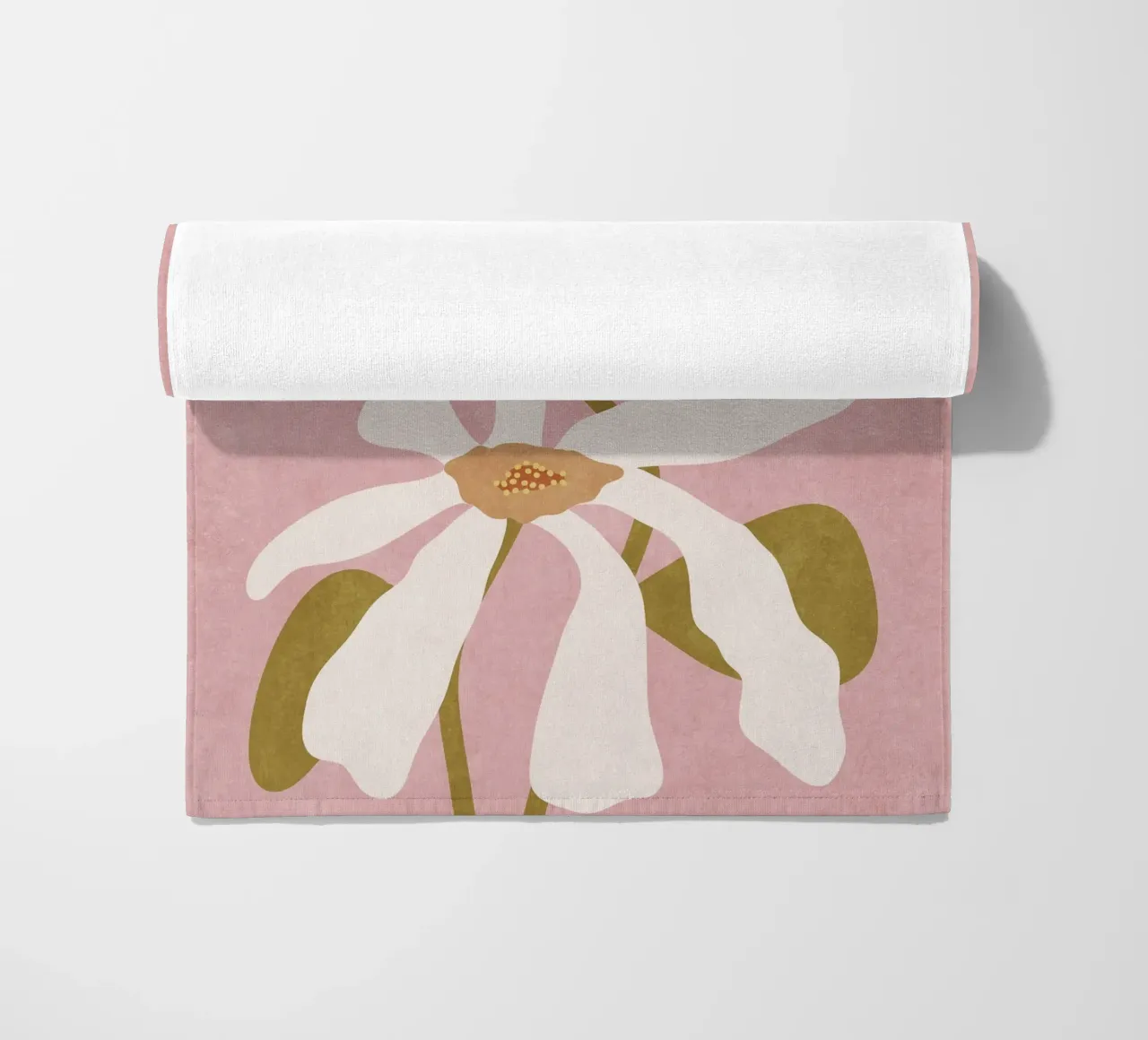 Abstract Flowers telo mare da Illustration Raissa Oltmanns