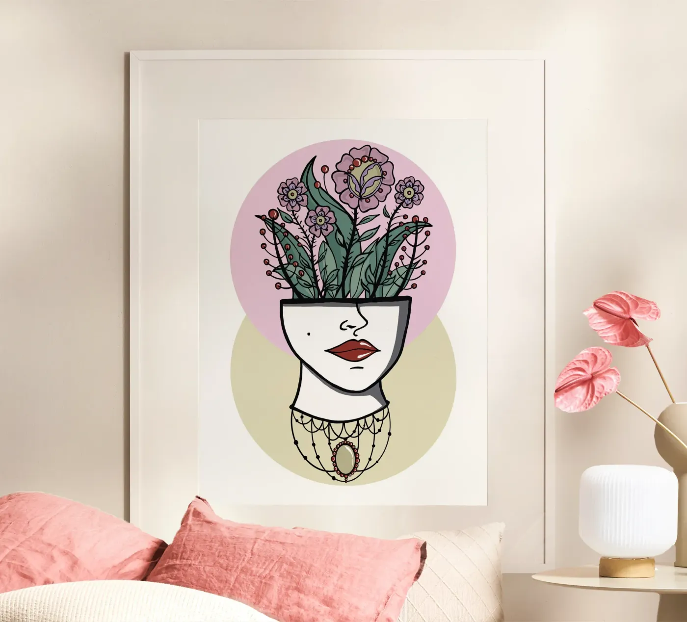 Flowerhead poster da AtelierTamtam