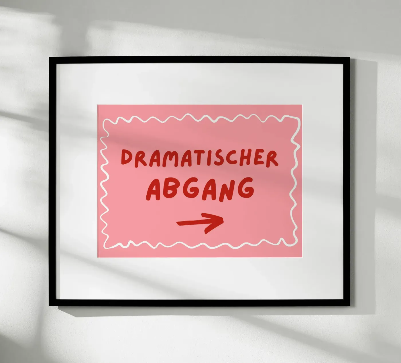 Dramatic departure poster by Nordic Stories Studio