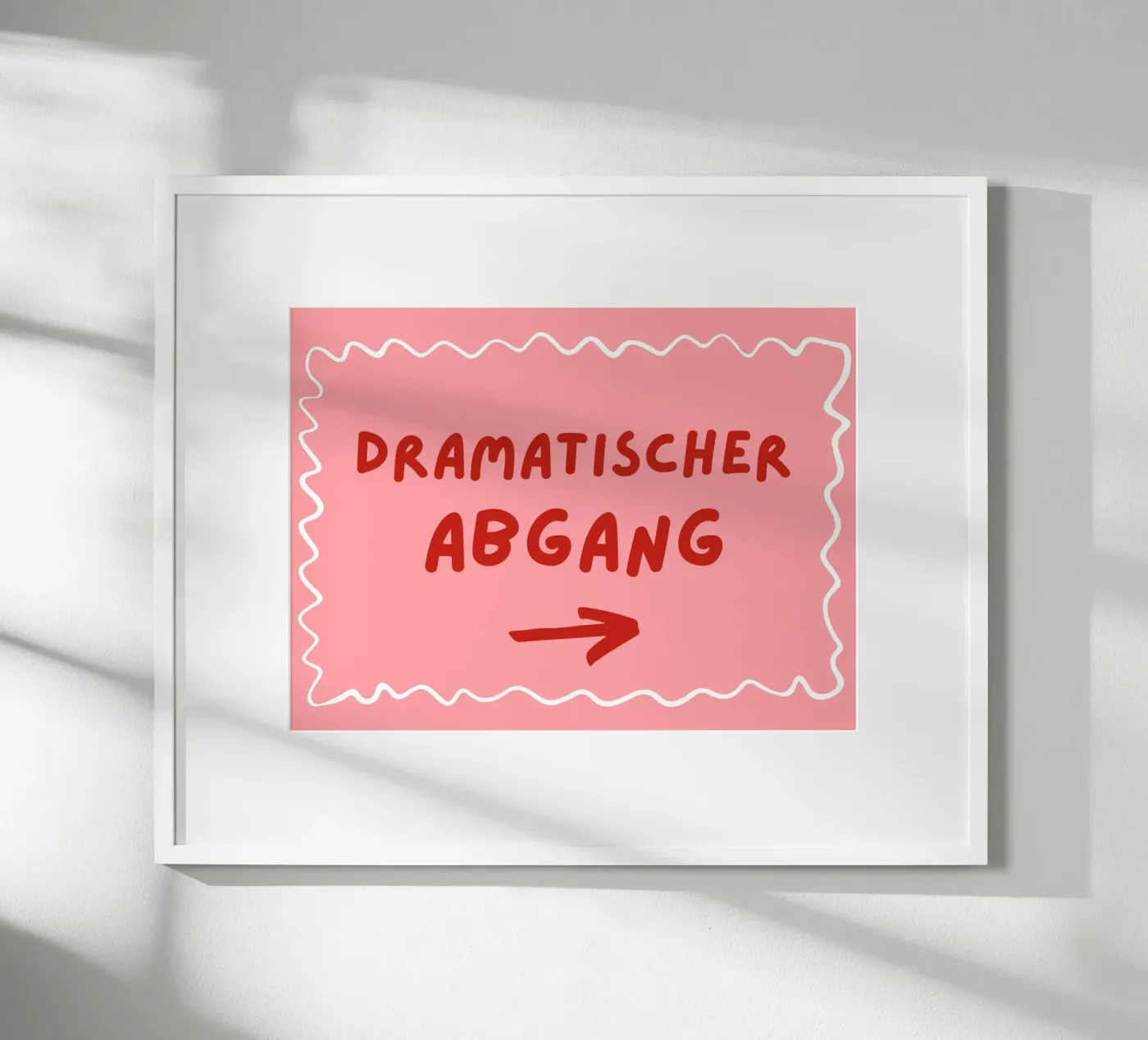Dramatic departure poster by Nordic Stories Studio