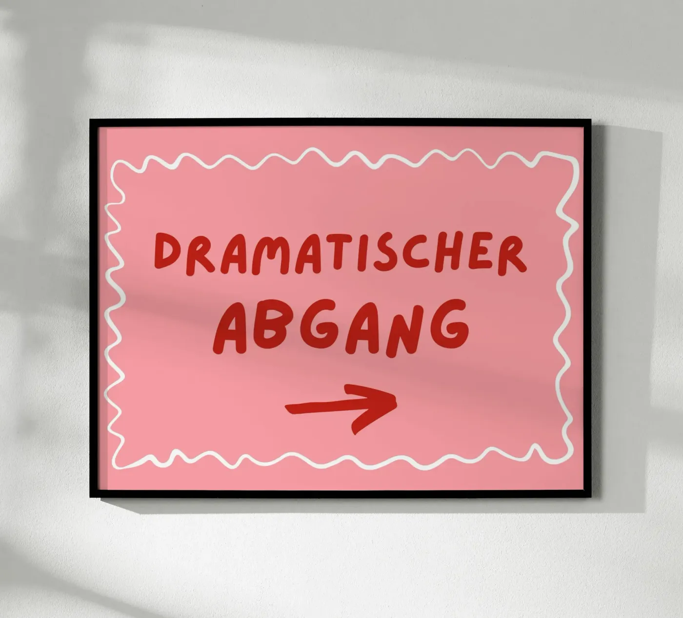 Dramatic departure poster by Nordic Stories Studio