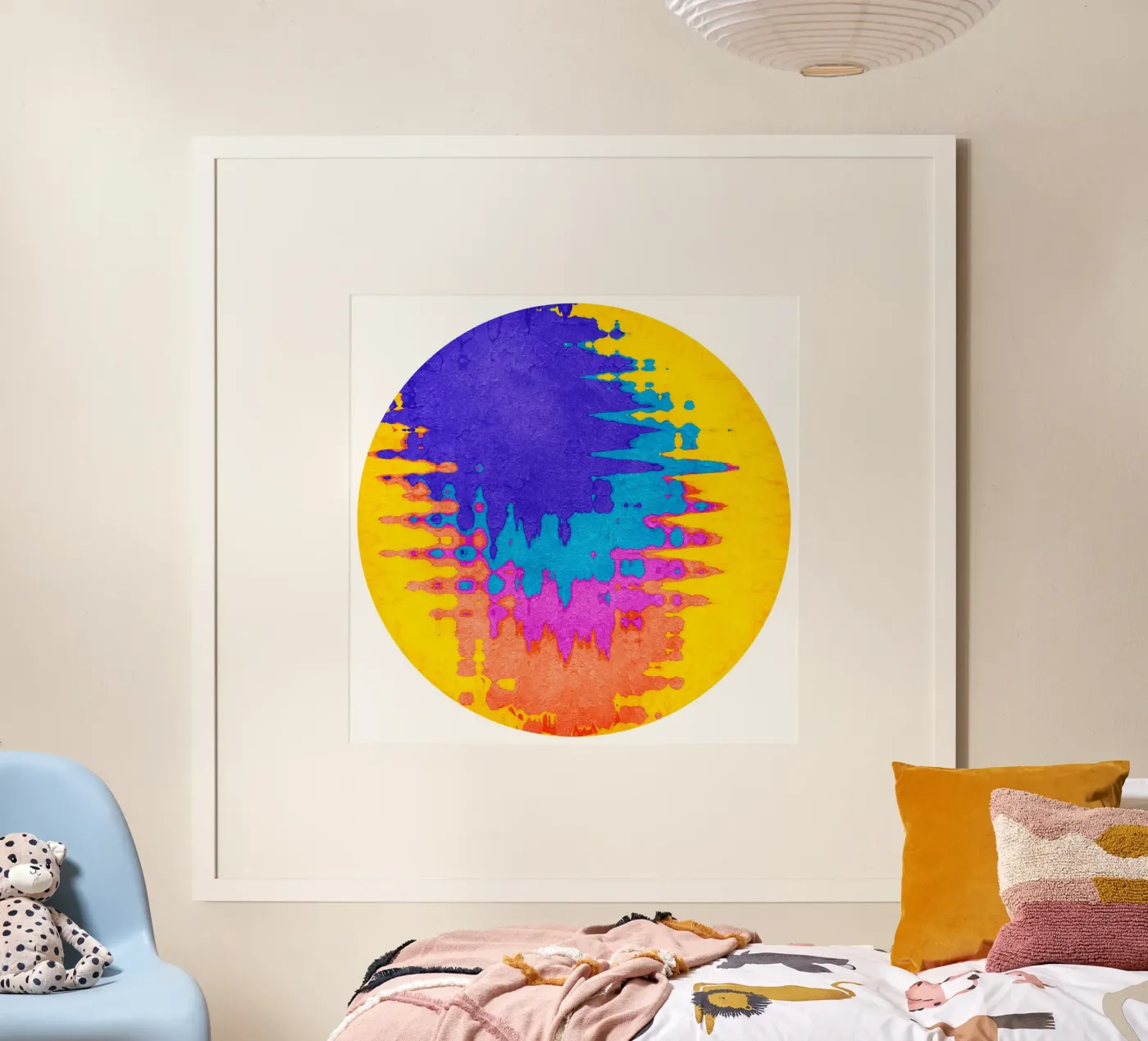 Rainbow poster by Abstract Joy