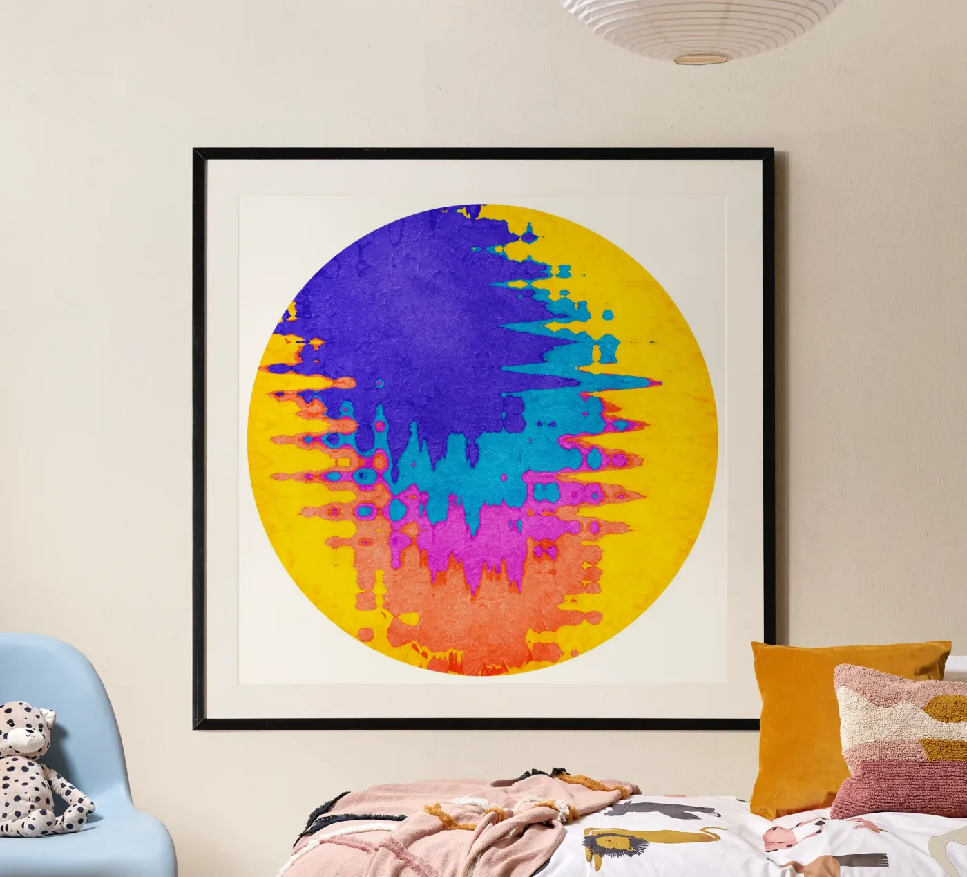 Rainbow poster by Abstract Joy