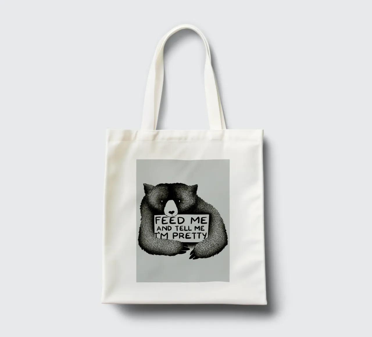 Feed Me borsa in juta da Tobe Fonseca